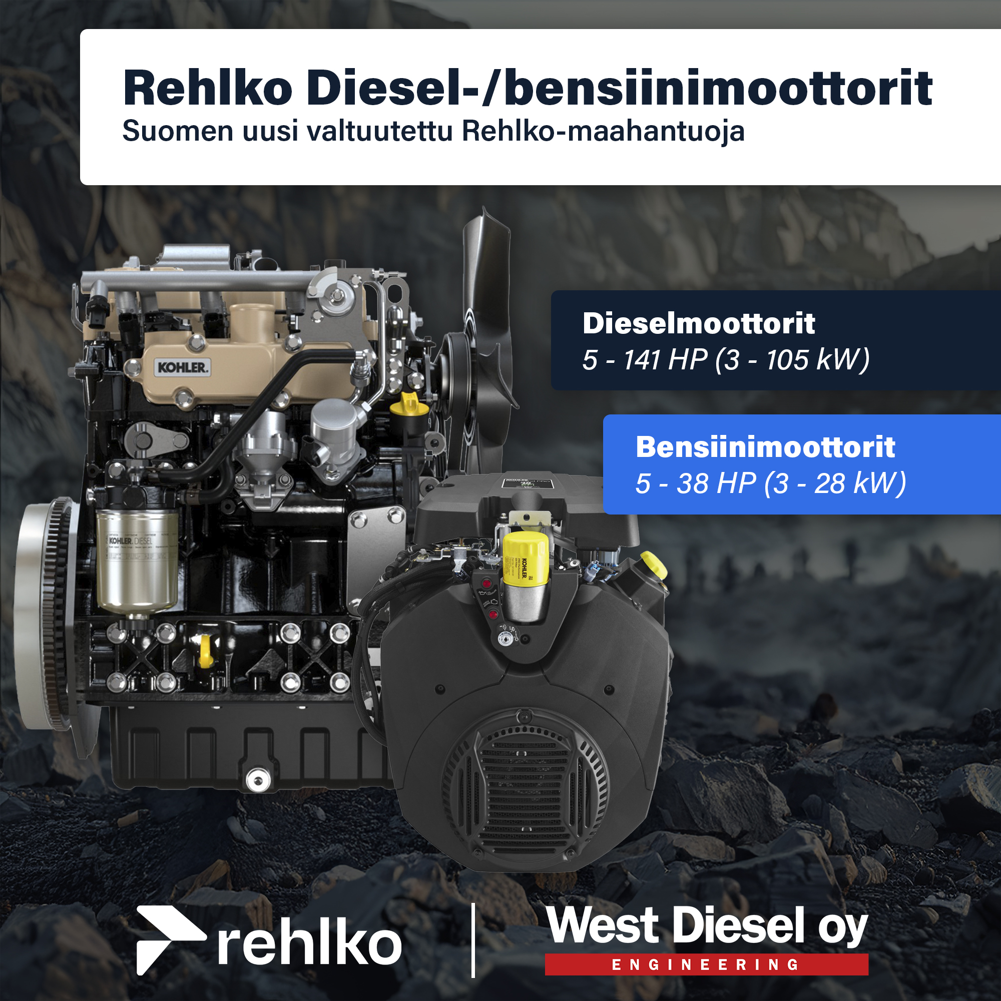 West Diesel Engineering ad creative