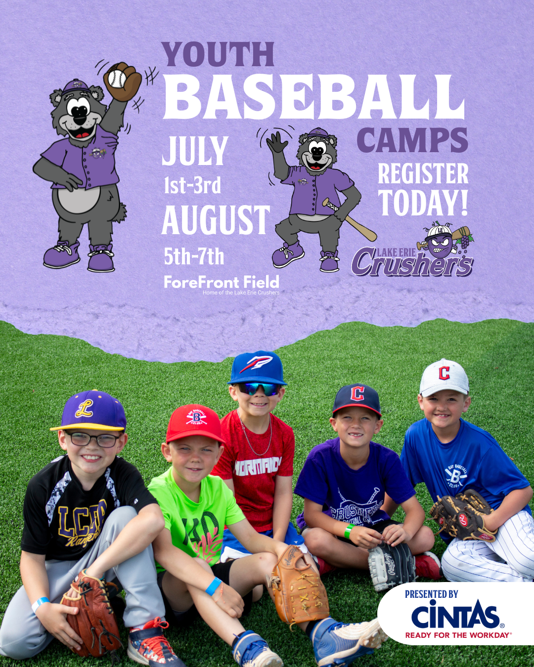 Lake Erie Crushers Facebook ad