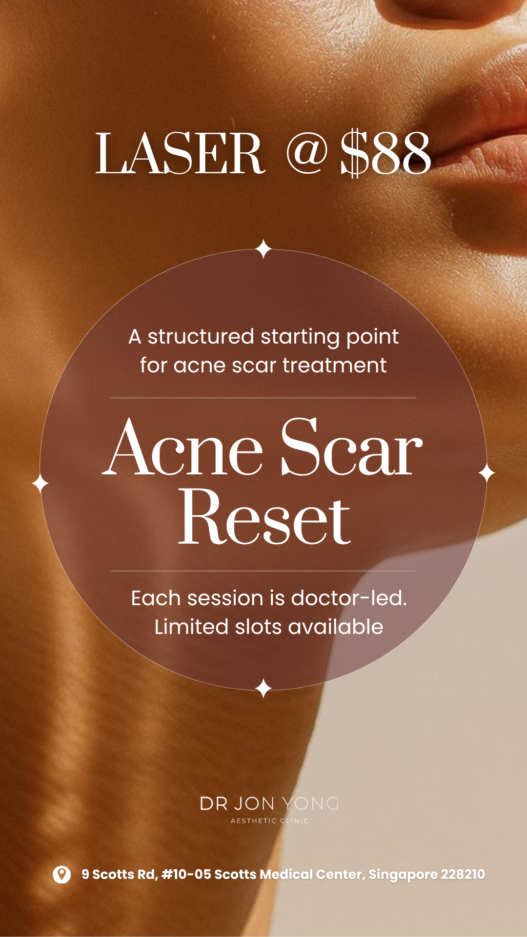 Dr Jon Yong Aesthetic Clinic Facebook ad