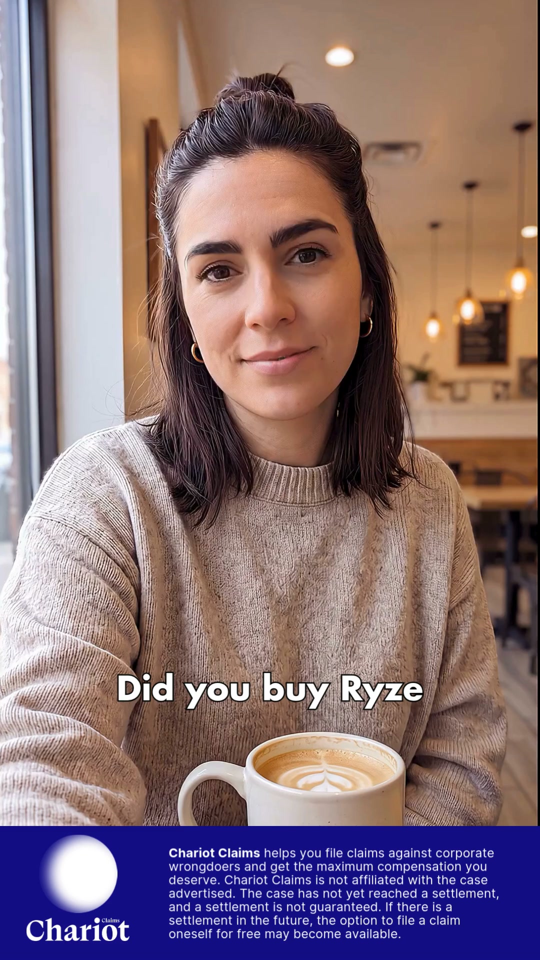Chariot Claims - formerly ClaimClam Facebook ad: Were you enrolled in a Ryze auto-renewing subscription…