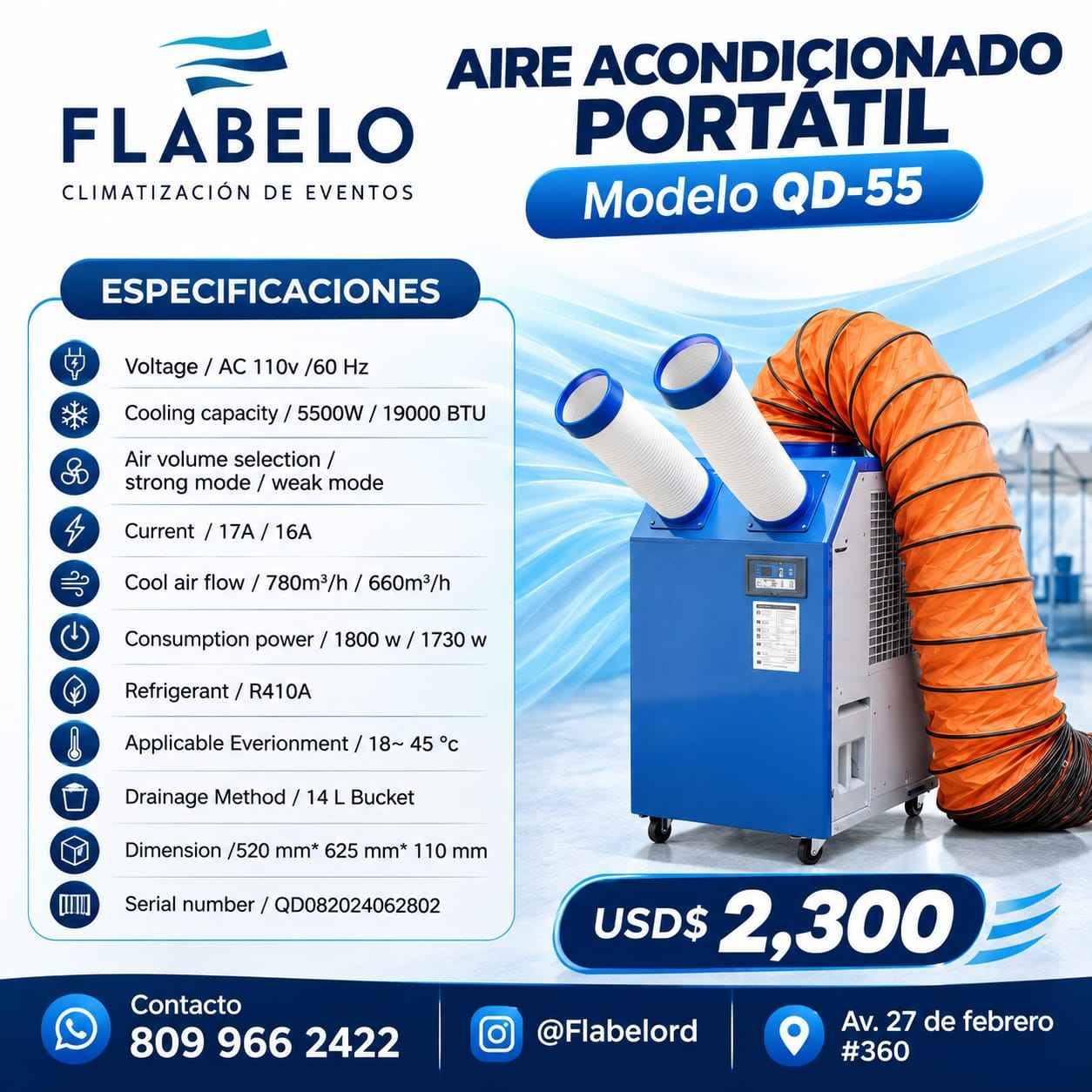 Cesar Pena Facebook ad: Aire Acondicionado portatil