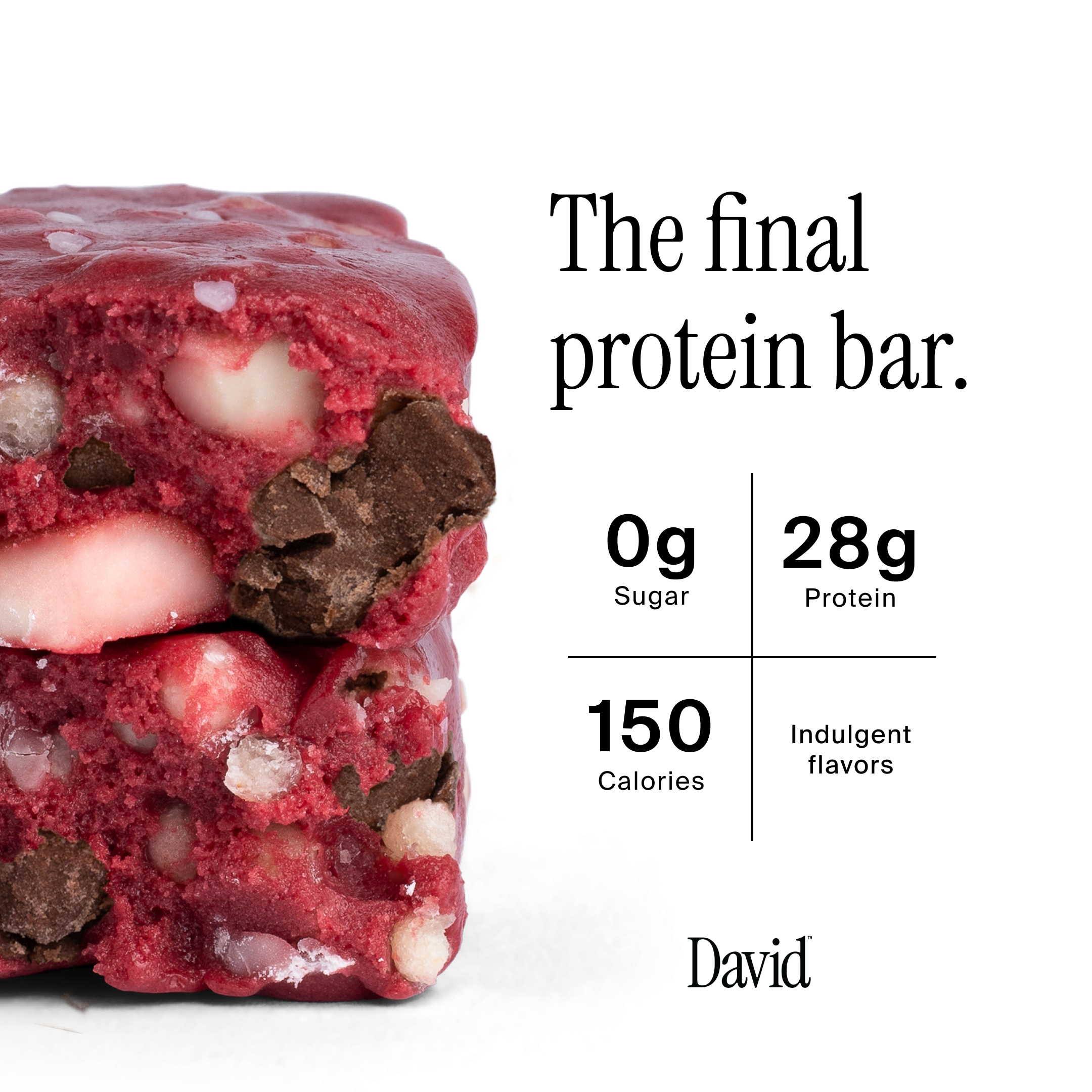 David Protein Facebook ad