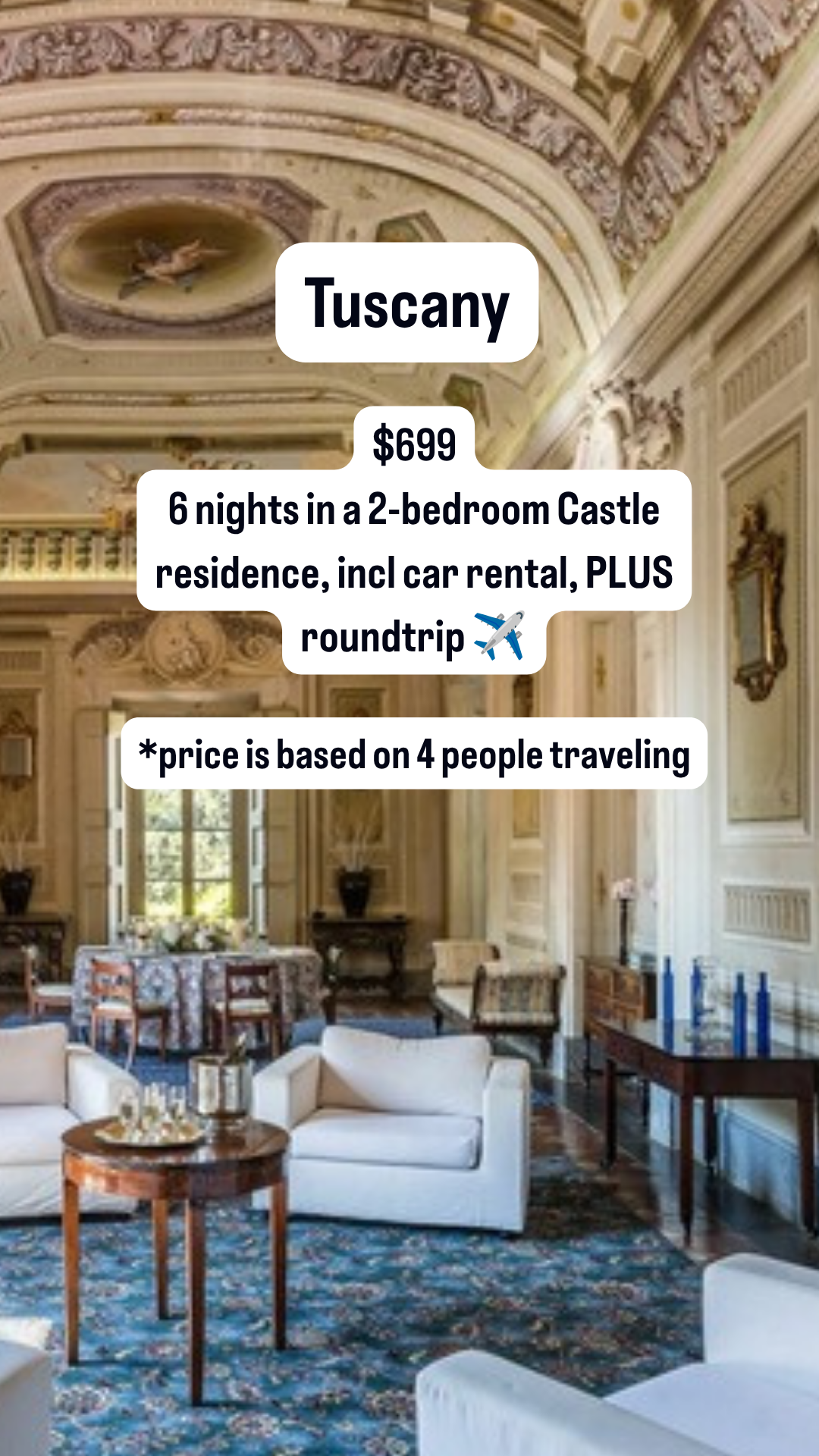 Travelzoo Facebook ad