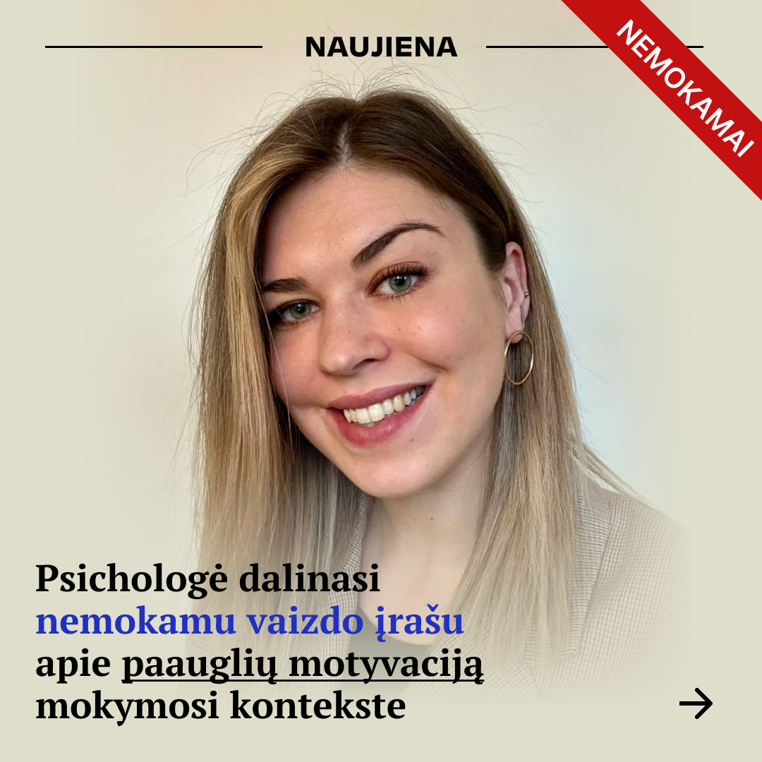 Psichologė Augustė Facebook ad