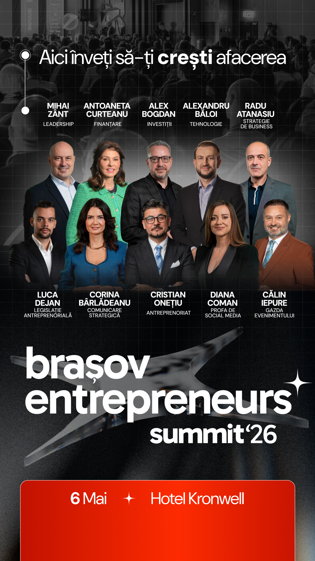 Romanian Entrepreneurs Facebook ad from Apr 22, 2026