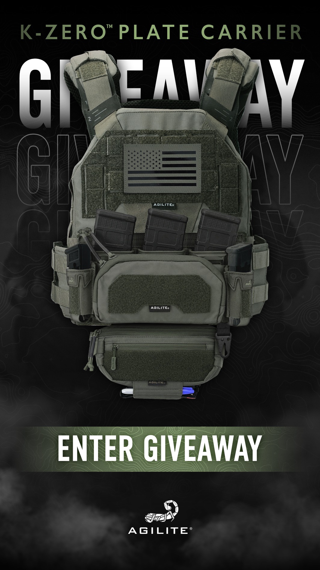 Agilite Tactical Gear Facebook ad from Jul 20, 2026