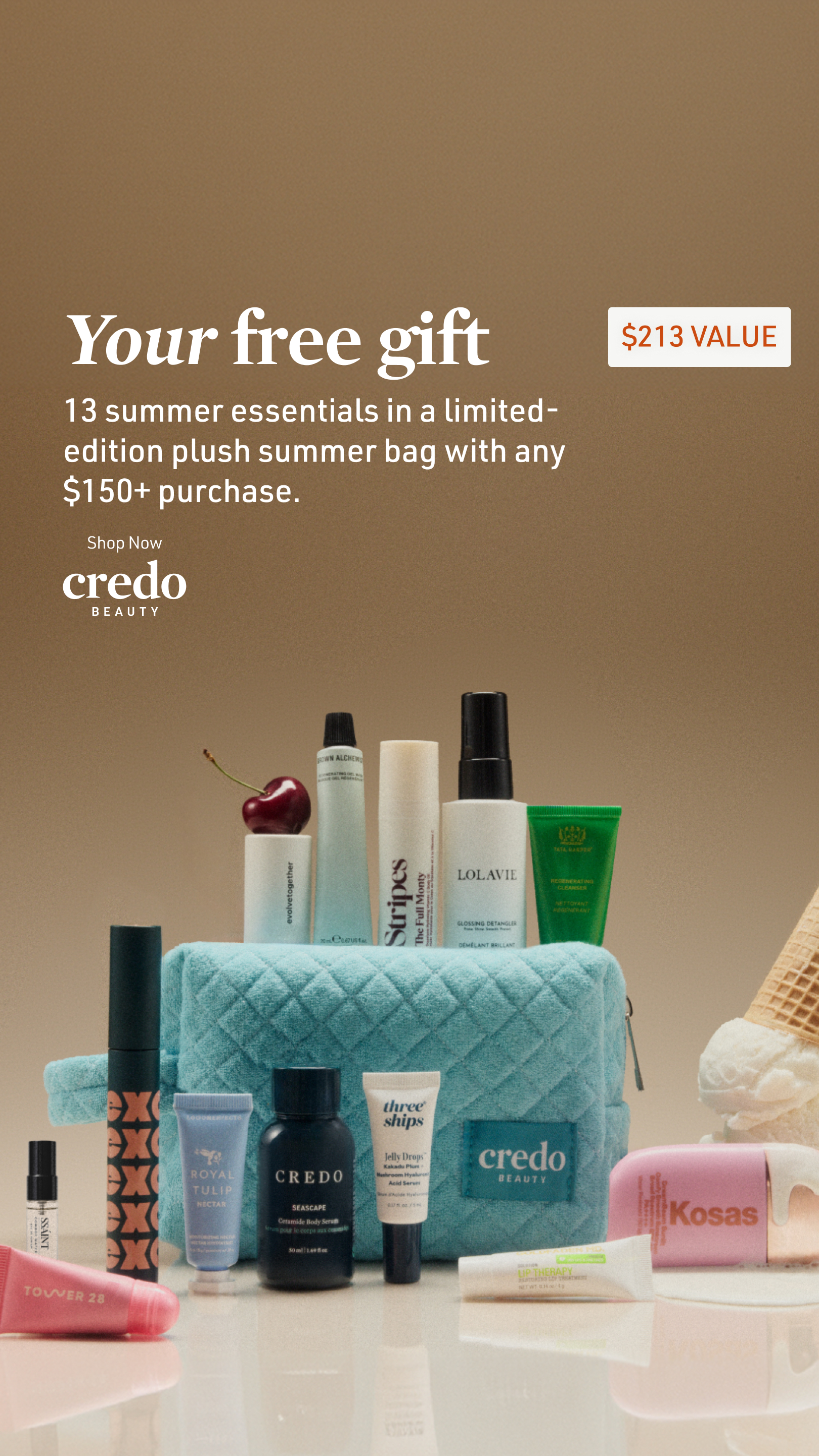 Credo Beauty Facebook ad