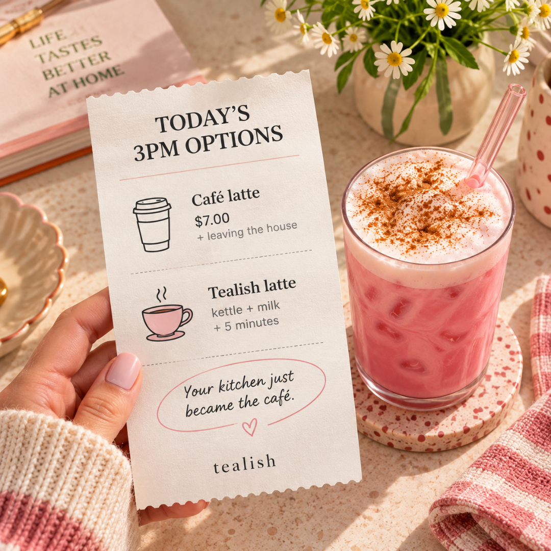 Tealish Facebook ad: Tea You’ll Actually Crave