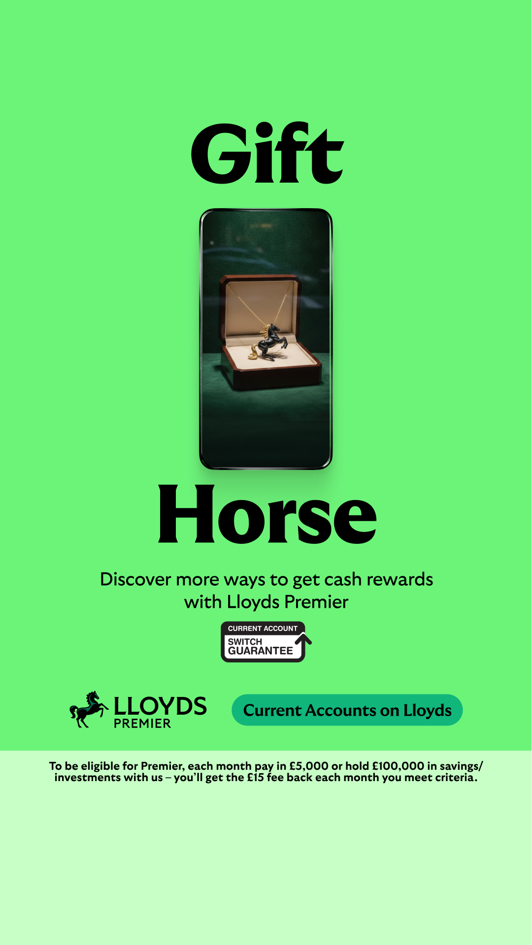 Lloyds Bank Facebook ad