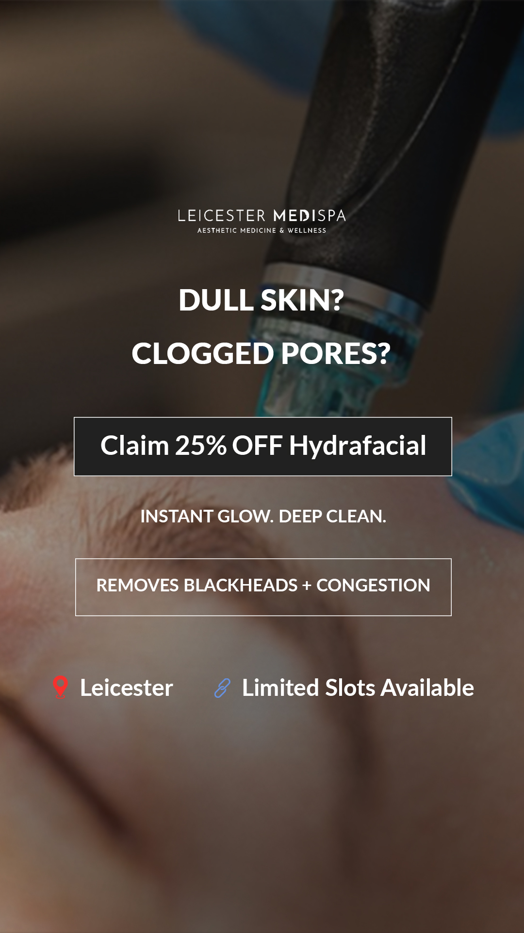 Leicester Medispa Facebook ad