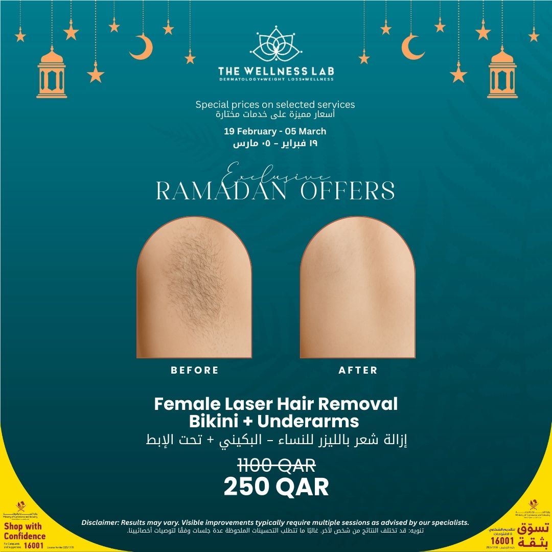 The Wellness Lab Qatar Facebook ad