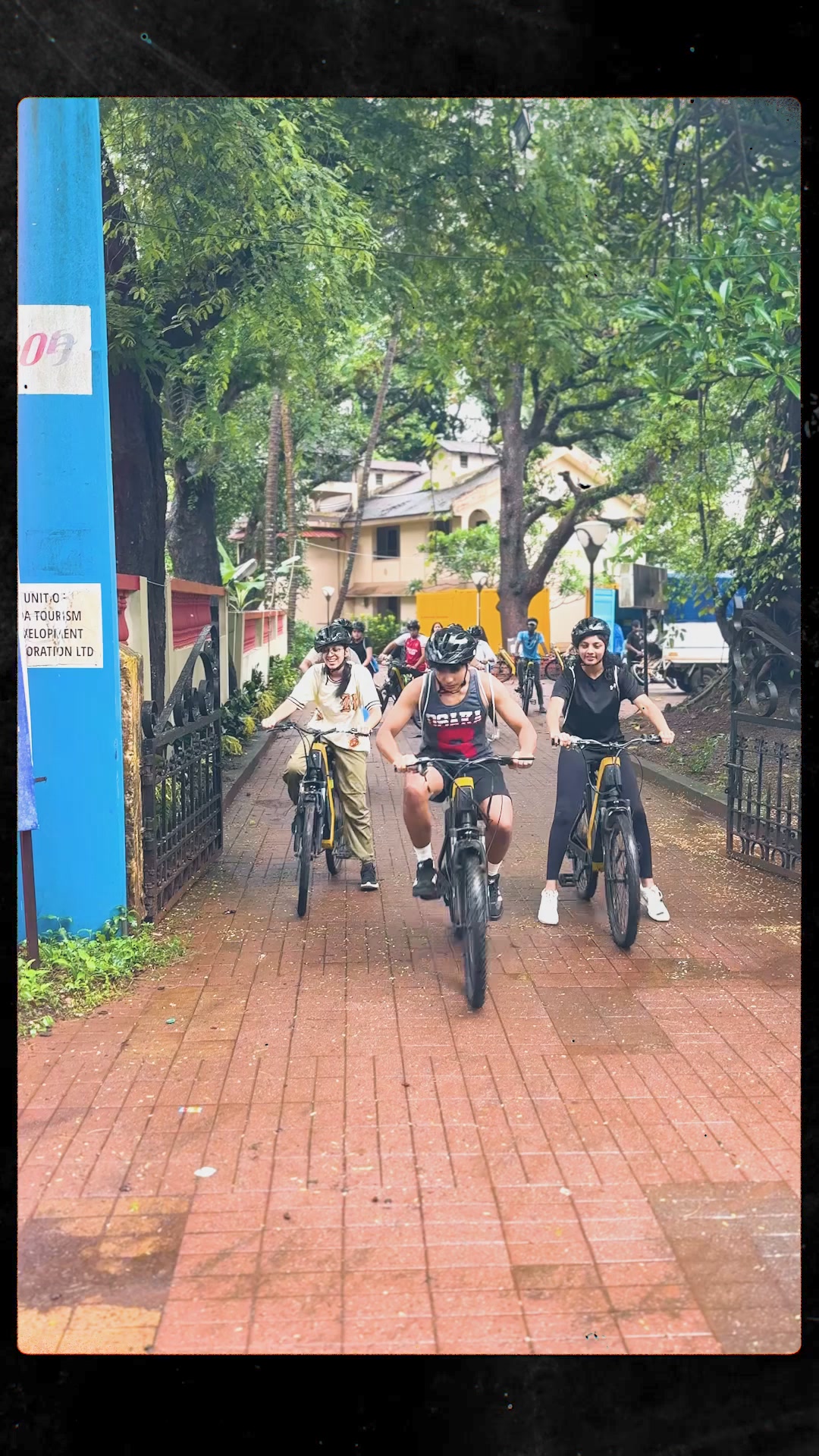 B Live E Bike Tours Facebook ad: Discover Goa's Hidden Gem: Divar Island Adventures Await!
