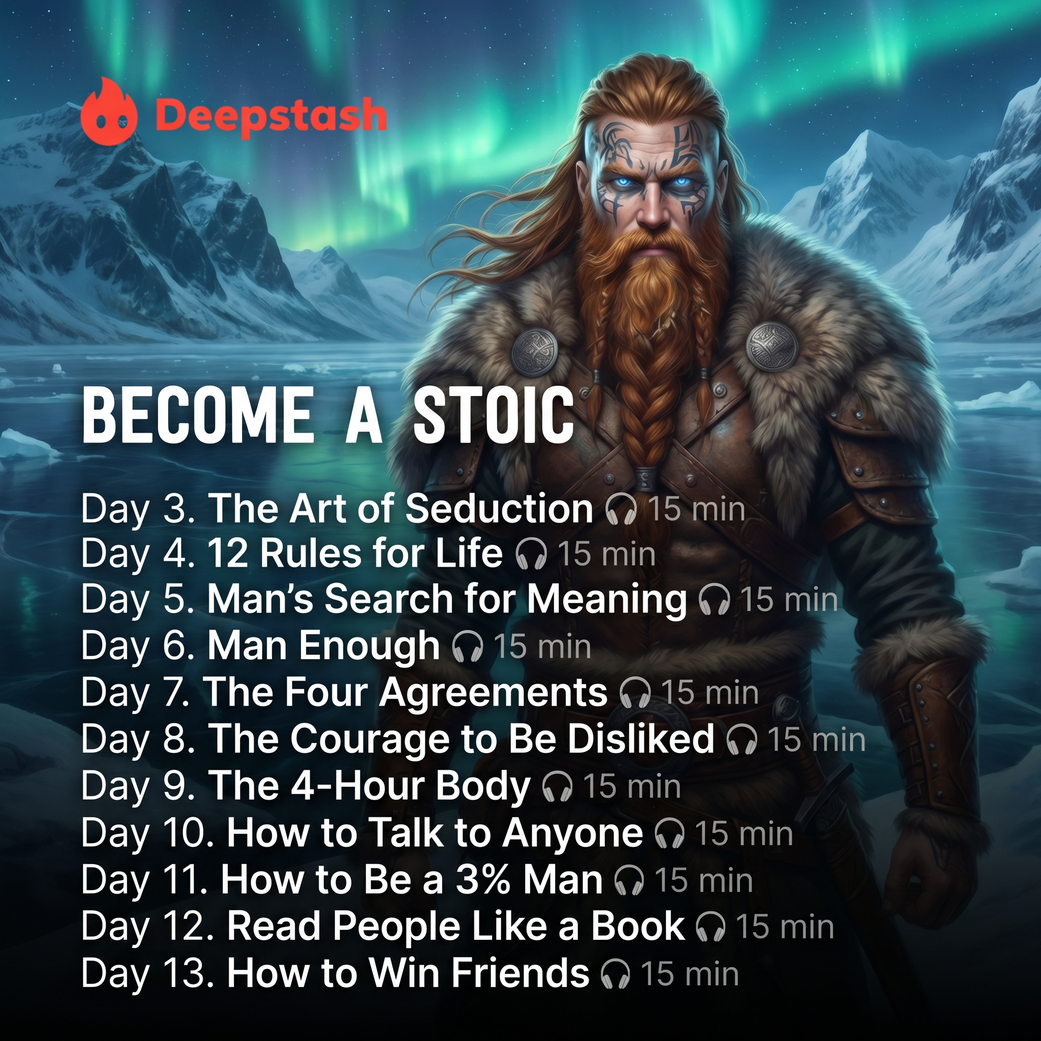 Deepstash Facebook ad