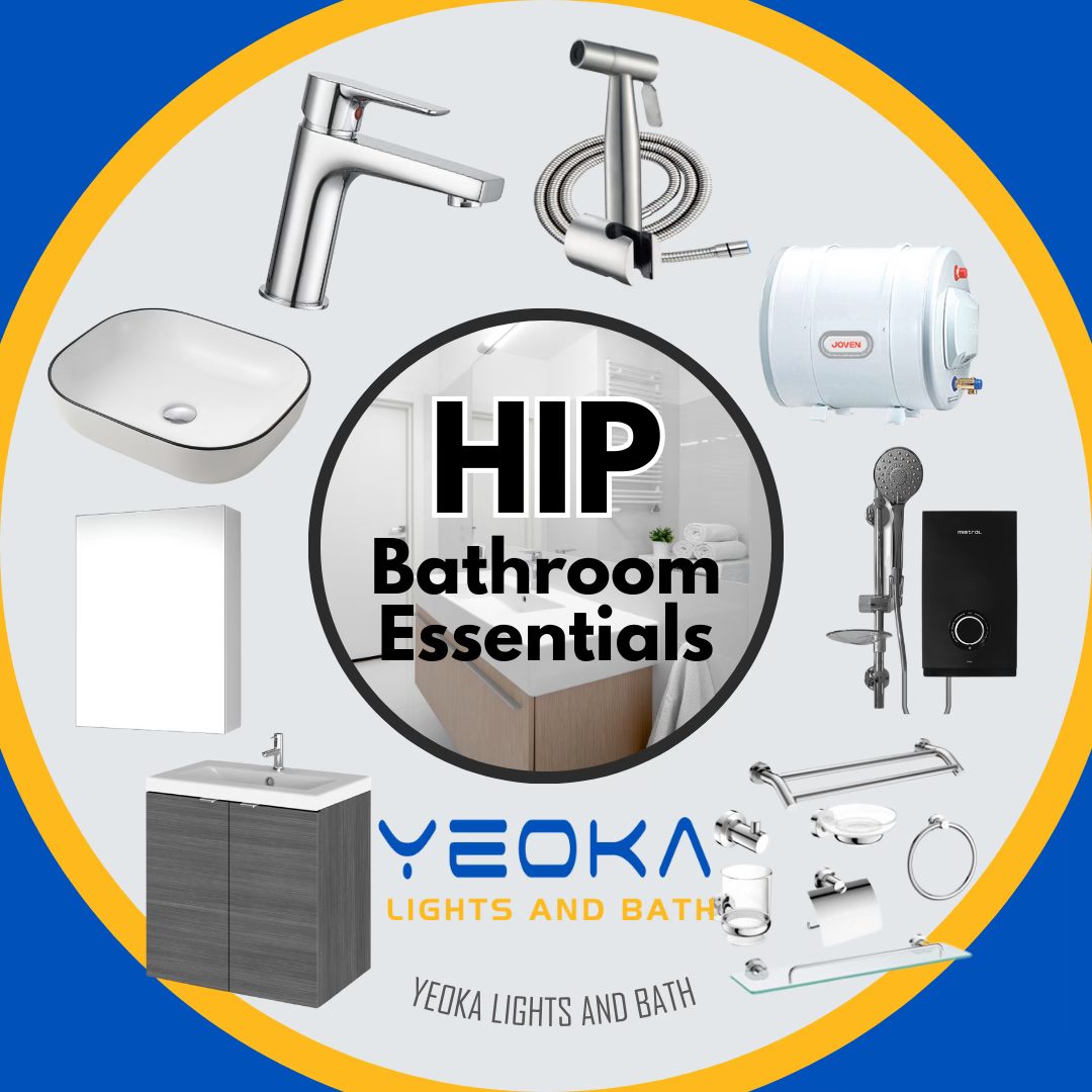 Yeoka Lights and Bath Facebook ad: Undergoing Home Improvement Projects (HIP) or Bathroom…