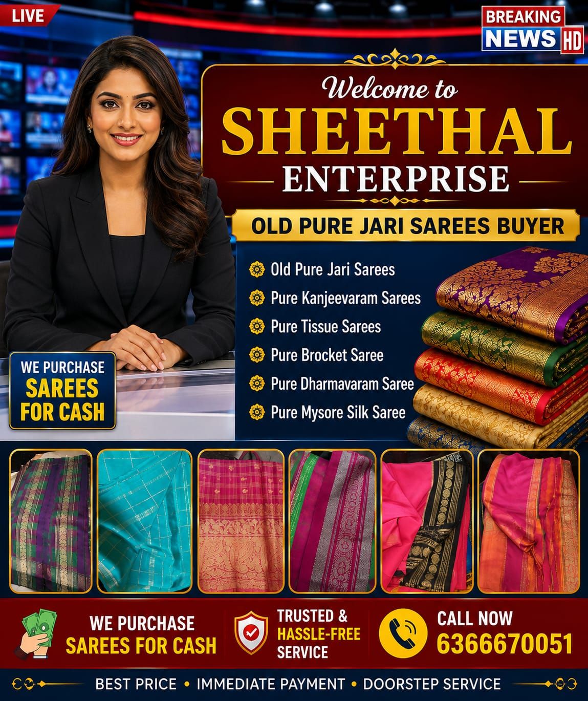 Sheetal Enterprises Facebook ad: Chat with us