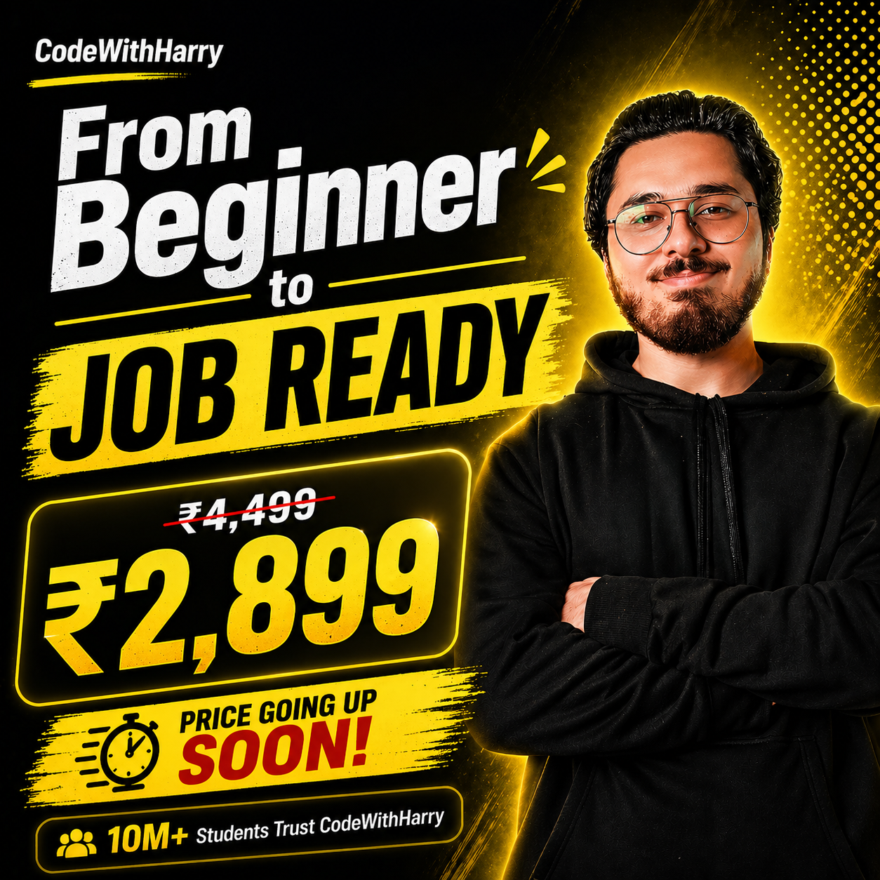 Code With Harry Facebook ad