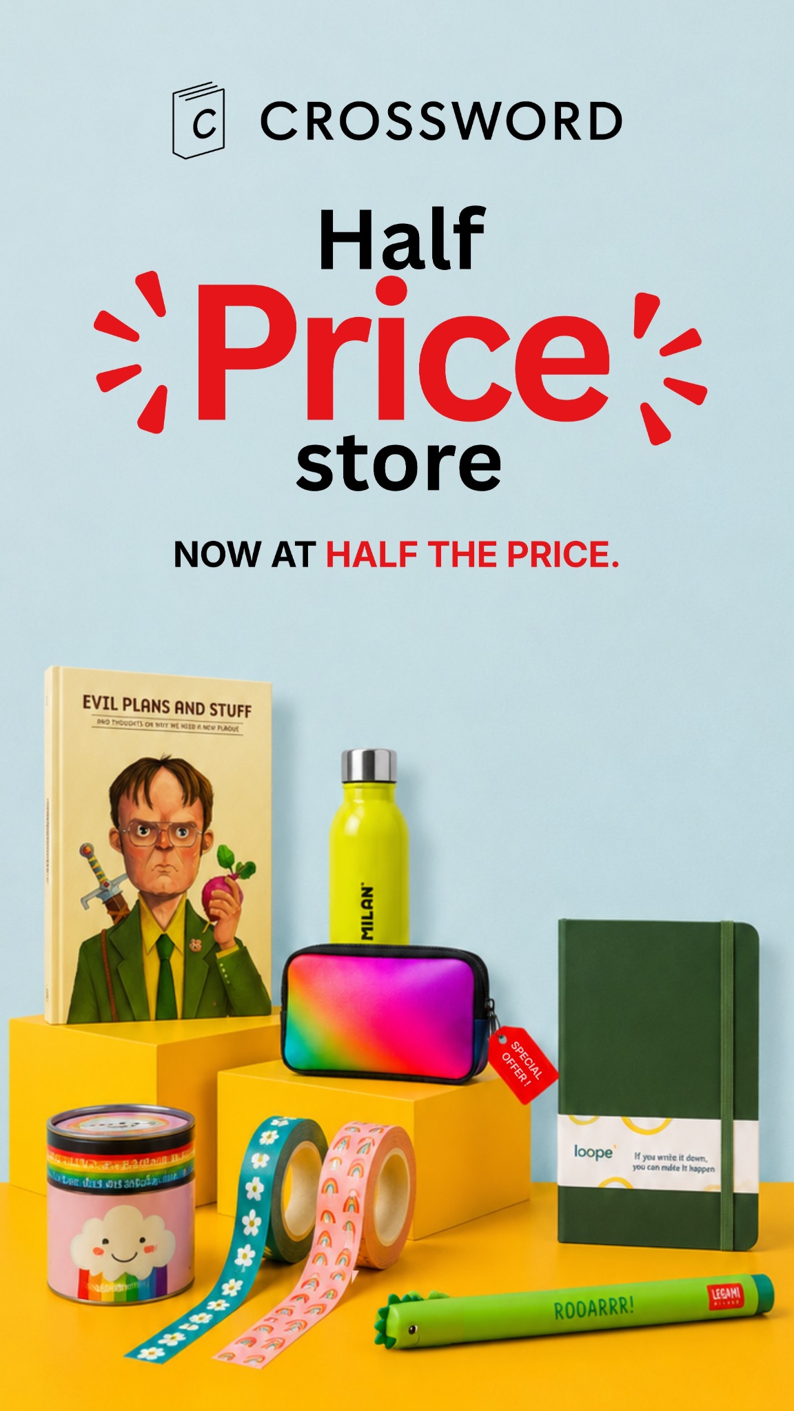Crossword Bookstores Facebook ad