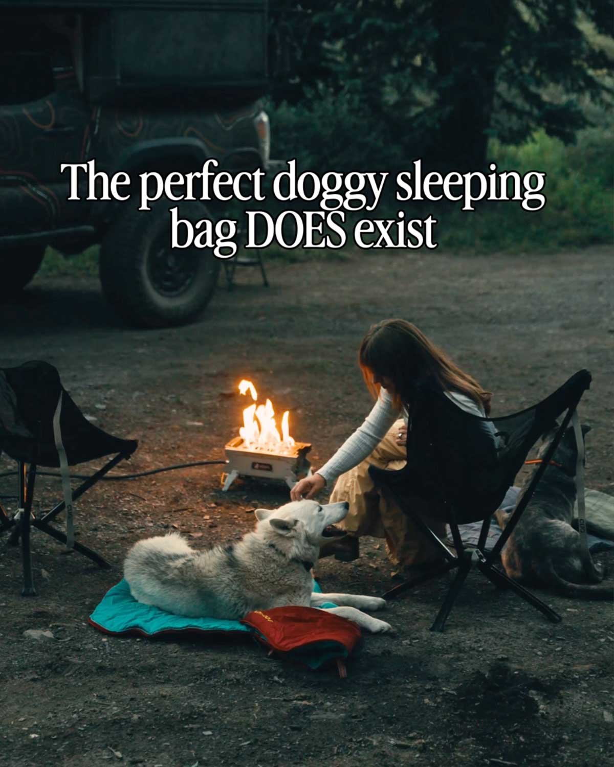 Wilderdog Facebook ad: Wilderdog Sleeping Bag