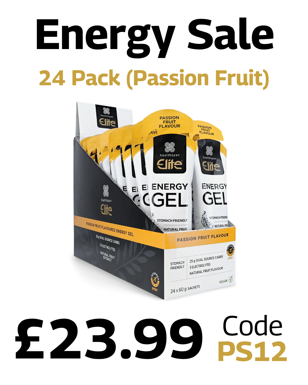 Healthspan Elite Facebook ad: Now only £1 per sachet