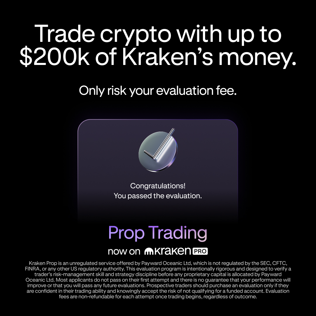 Kraken Digital Asset Exchange Facebook ad