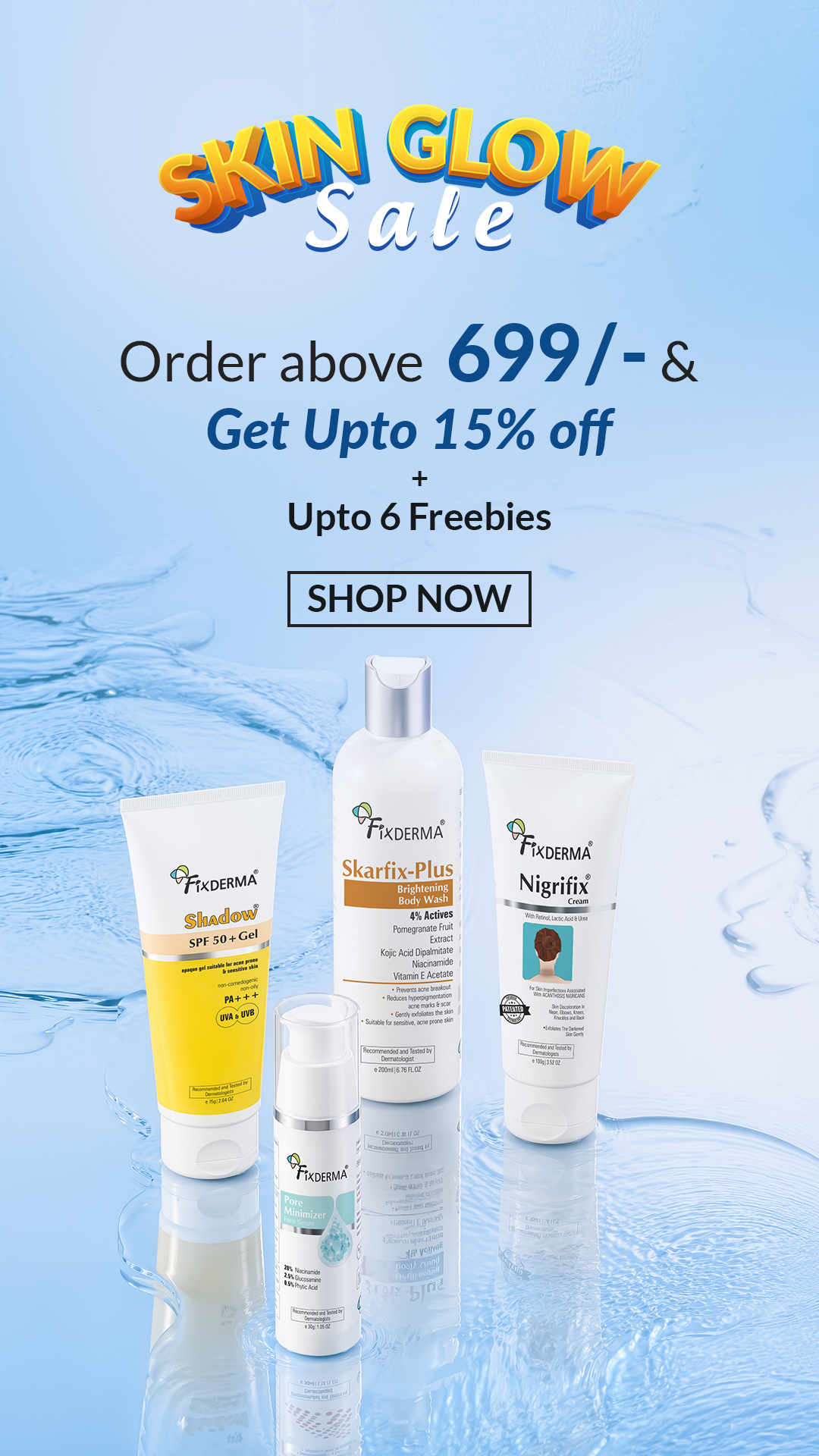 Fixderma Facebook ad