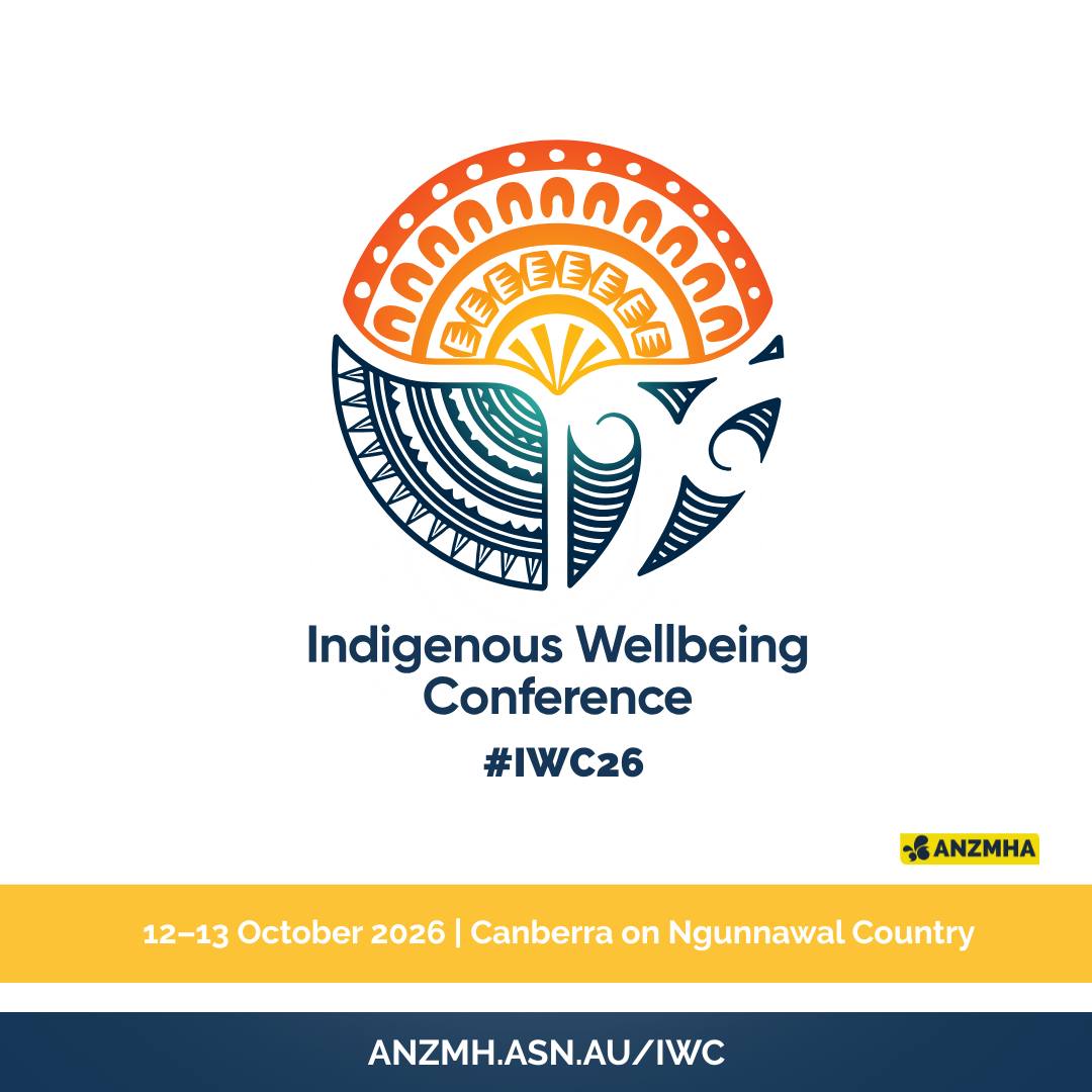 Australian & New Zealand Mental Health Association Facebook ad: 2026 Indigenous Wellbeing Conference