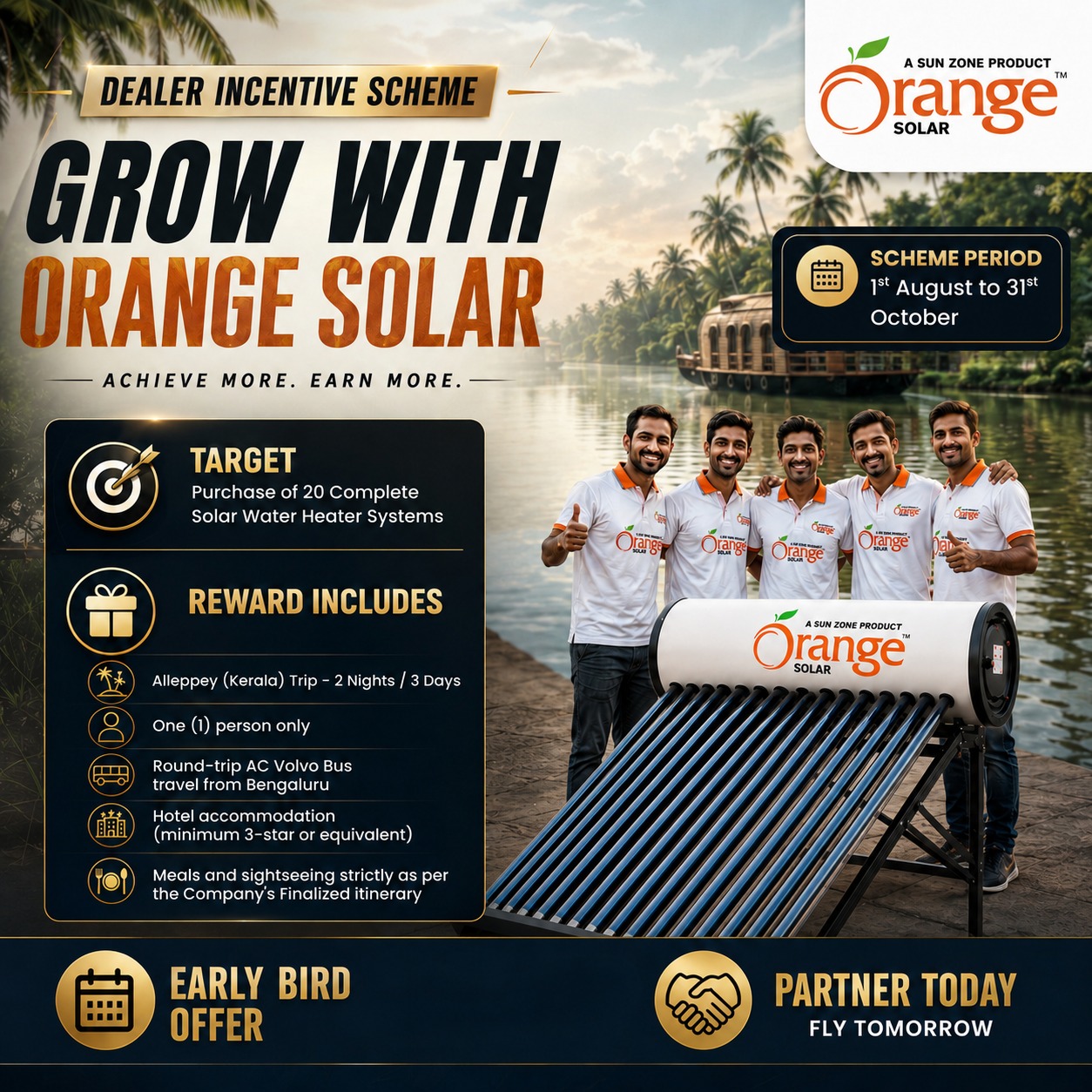 Orange Solar Facebook ad