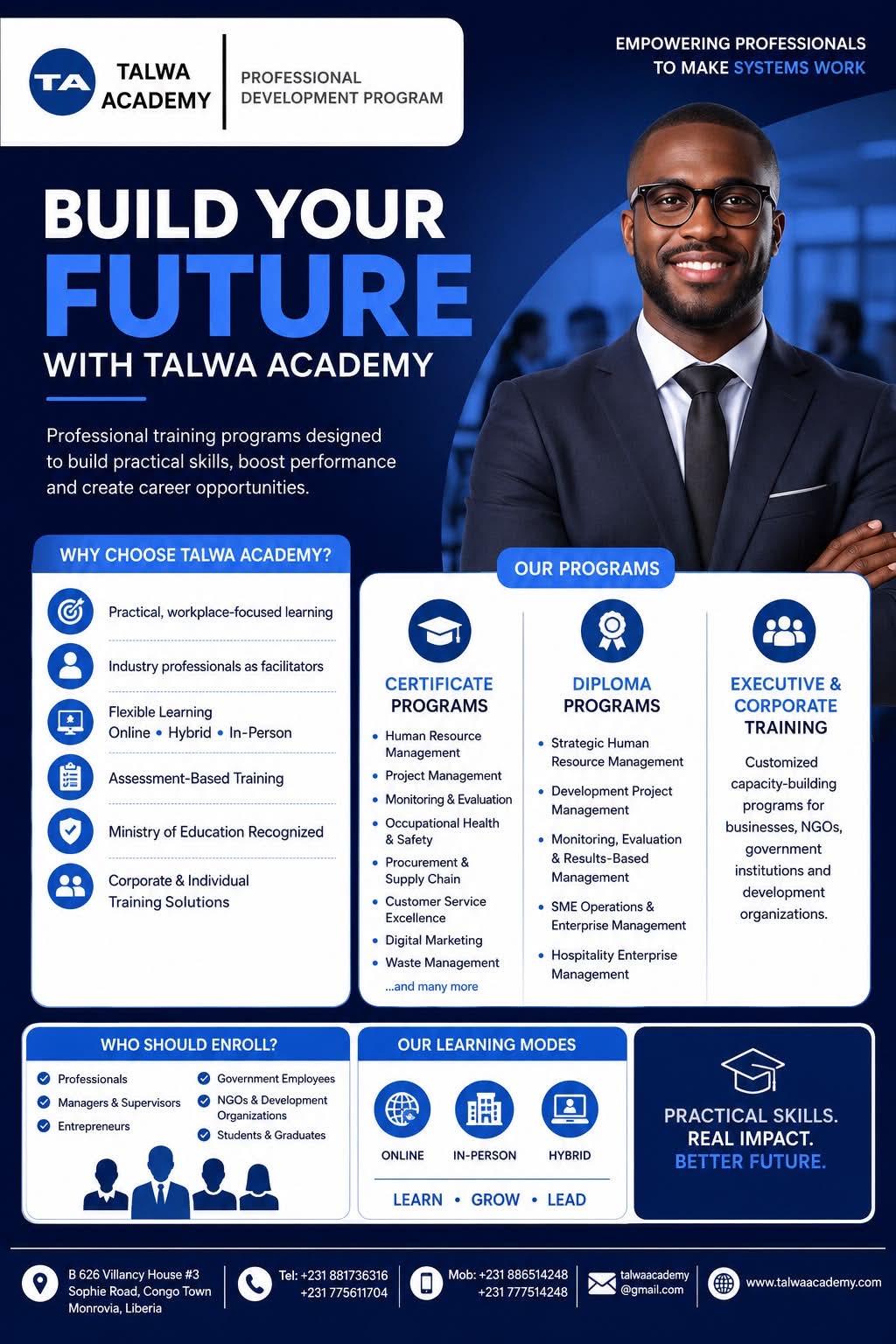Talwa Academy Facebook ad: Learning is contagious.