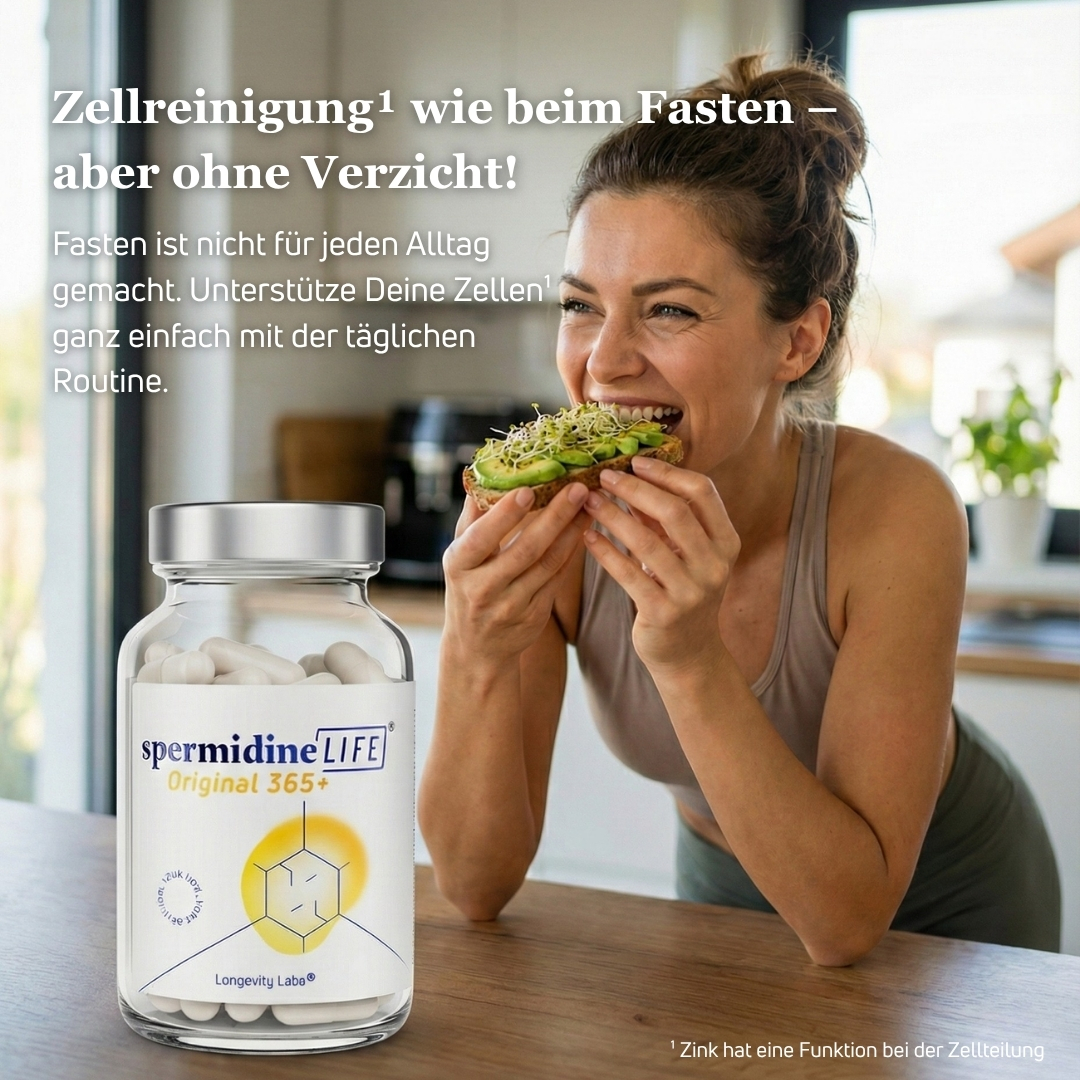 Spermidine LIFE Facebook ad