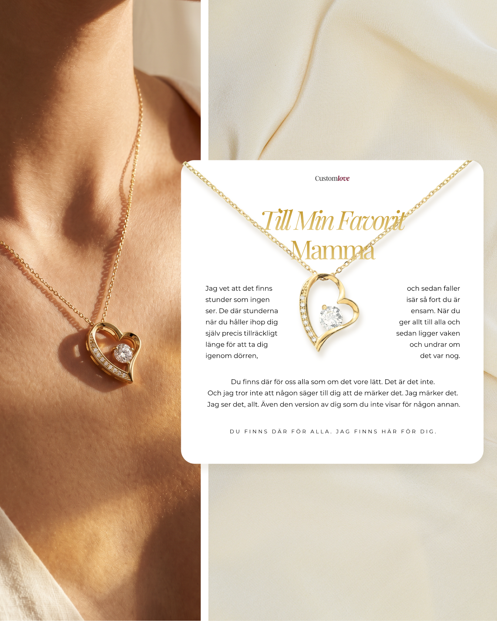 Customlove Facebook ad