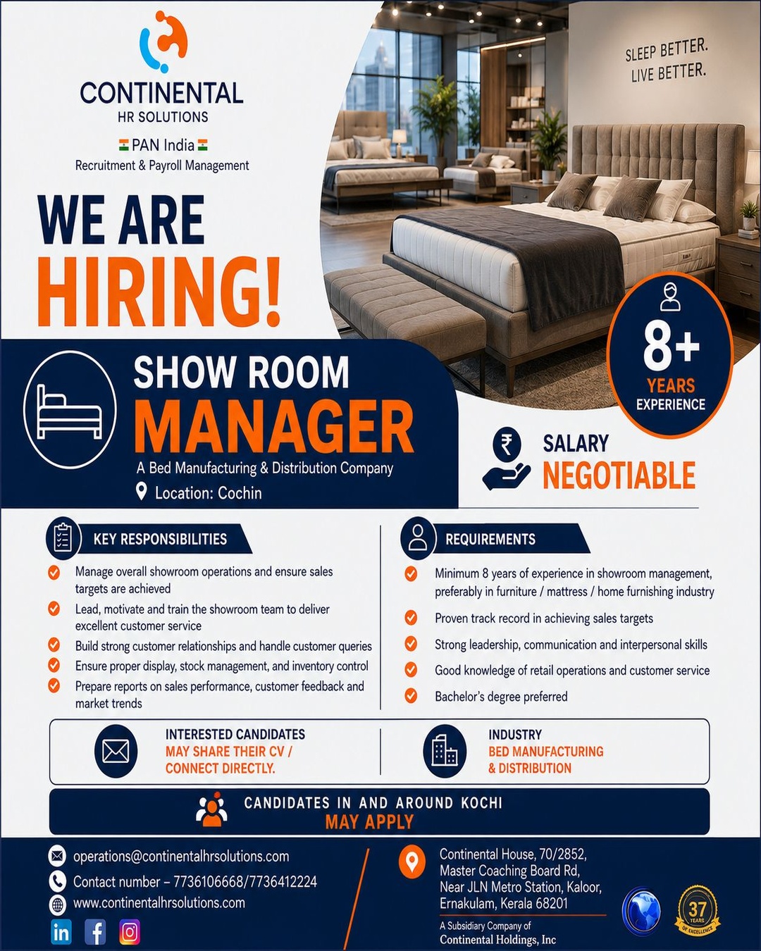 Continental HR Solutions Facebook ad