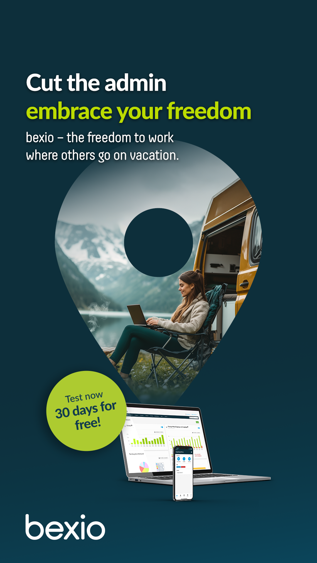 bexio Facebook ad