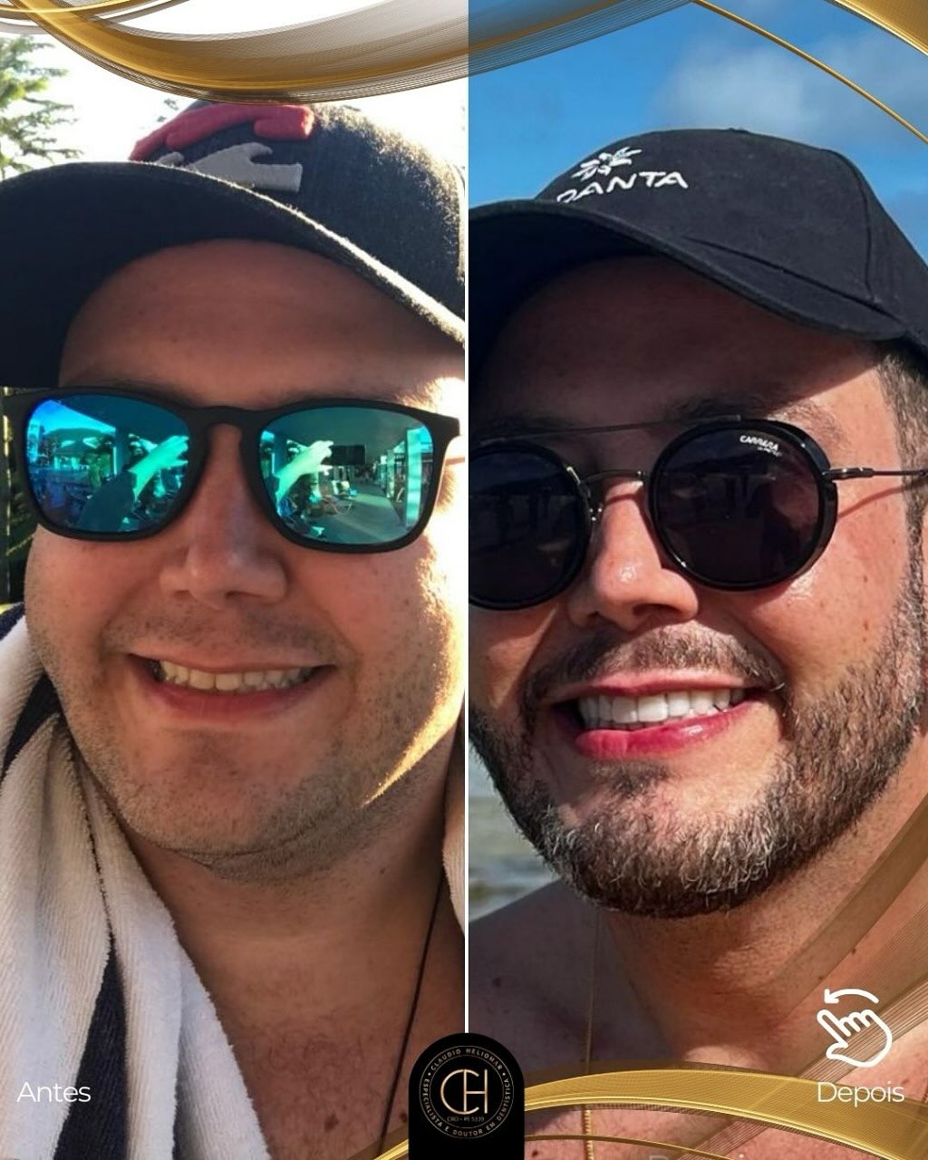 prof.claudioheliomar Facebook ad: O que você vê é um sorriso.