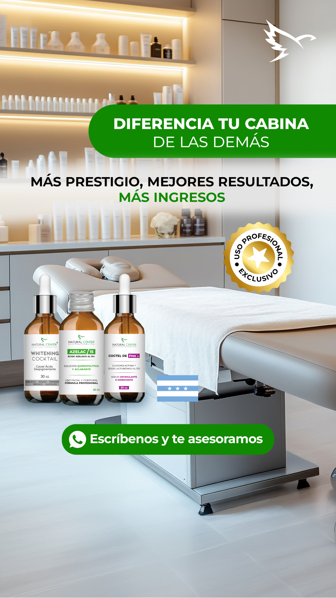 Natural Center Solution Facebook ad from Mar 9, 2026