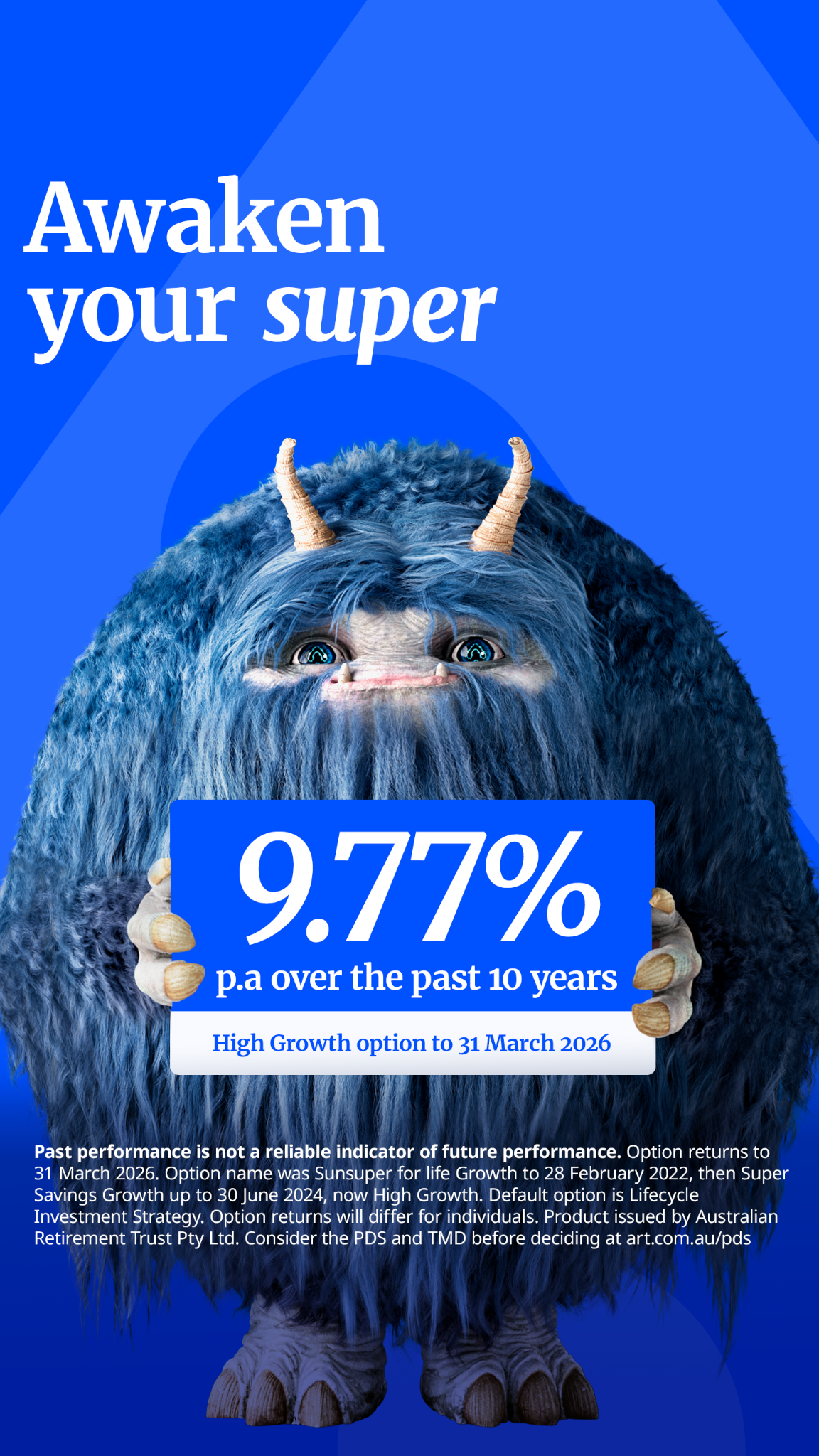 Australian Retirement Trust Facebook ad