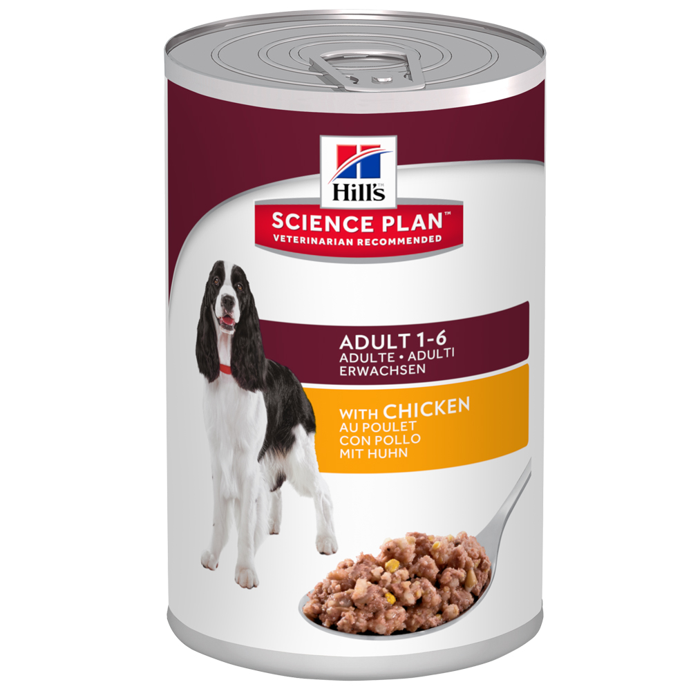 zooplus Facebook ad: 1x370g Hill's Canine Puppy <1 poulet - Pâtée pour chien