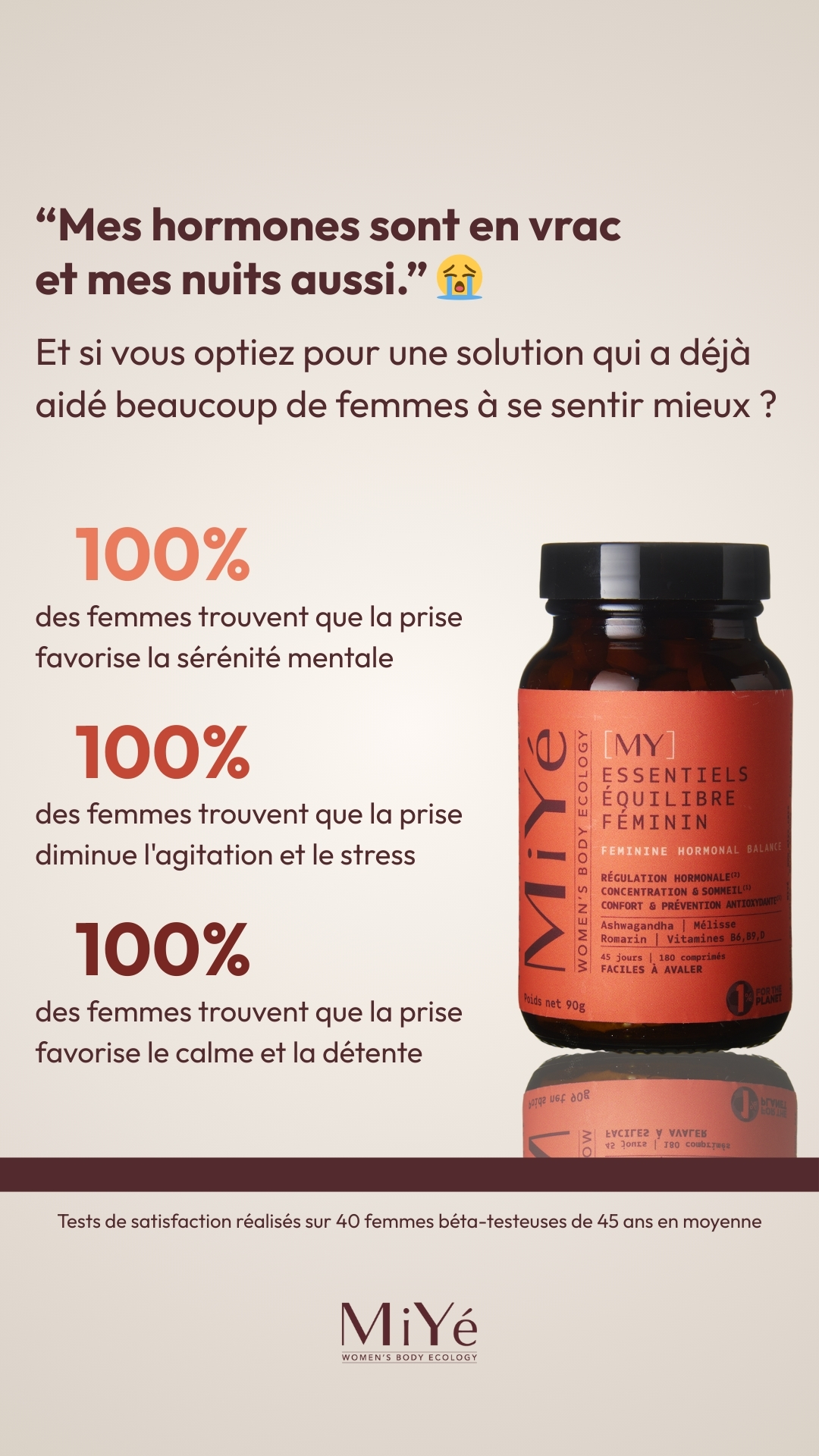 MiYé Facebook ad