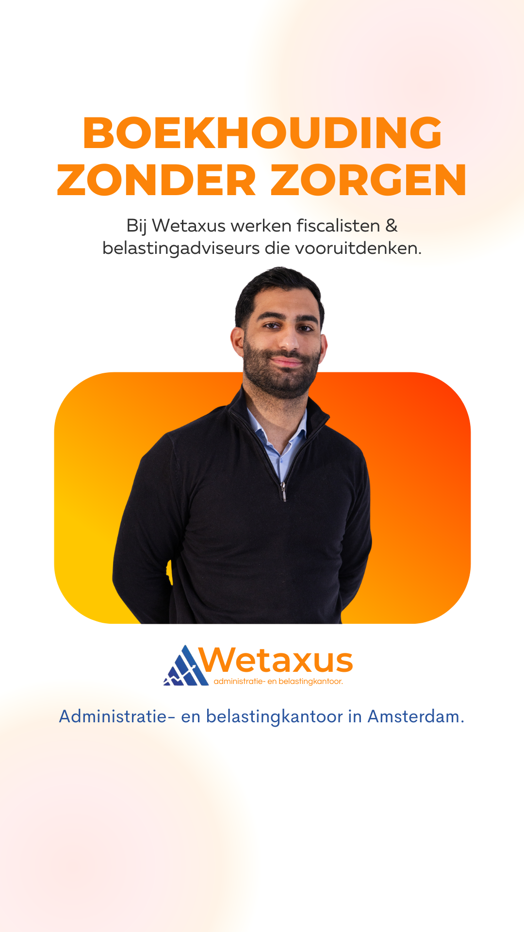 Administratiekantoor Wetaxus Facebook ad: Plan je gratis strategiecall