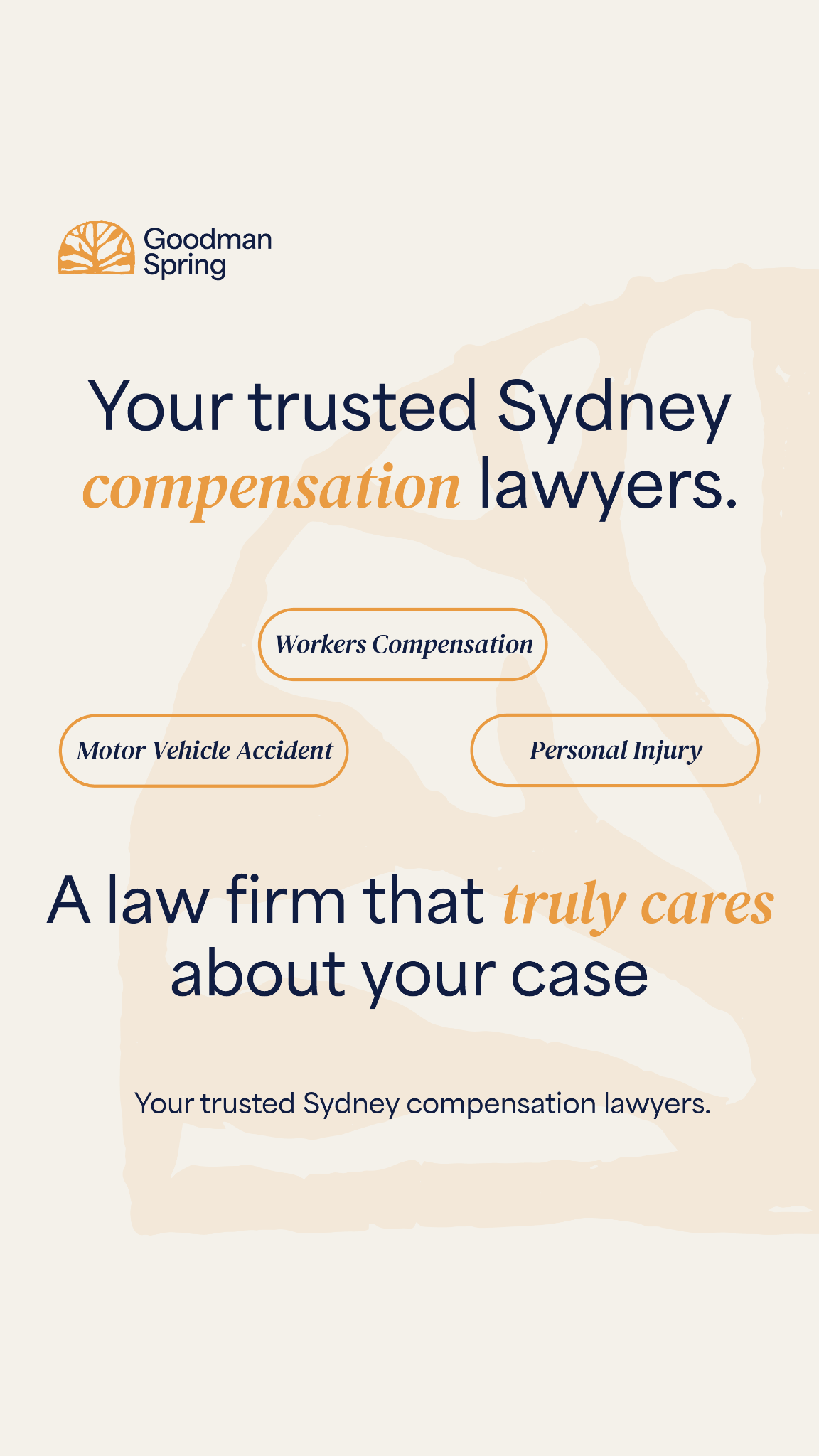 Goodman Spring Legal Facebook ad