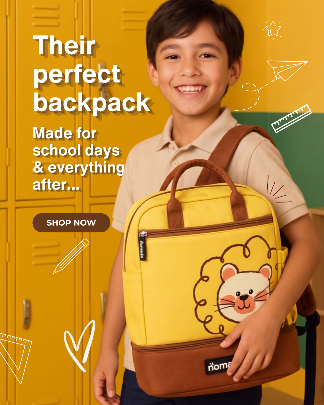 Nomadokids Facebook ad