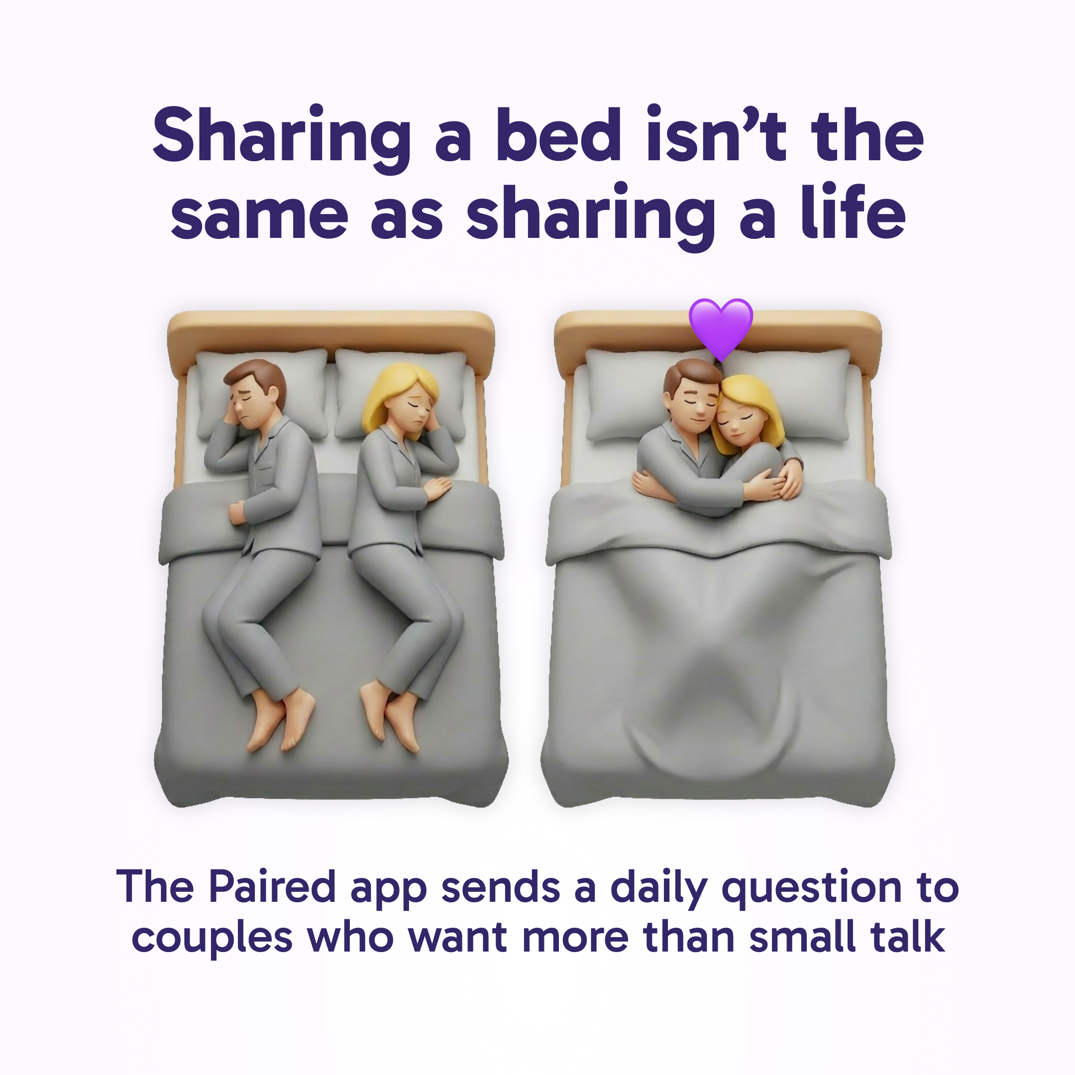 Paired Facebook ad