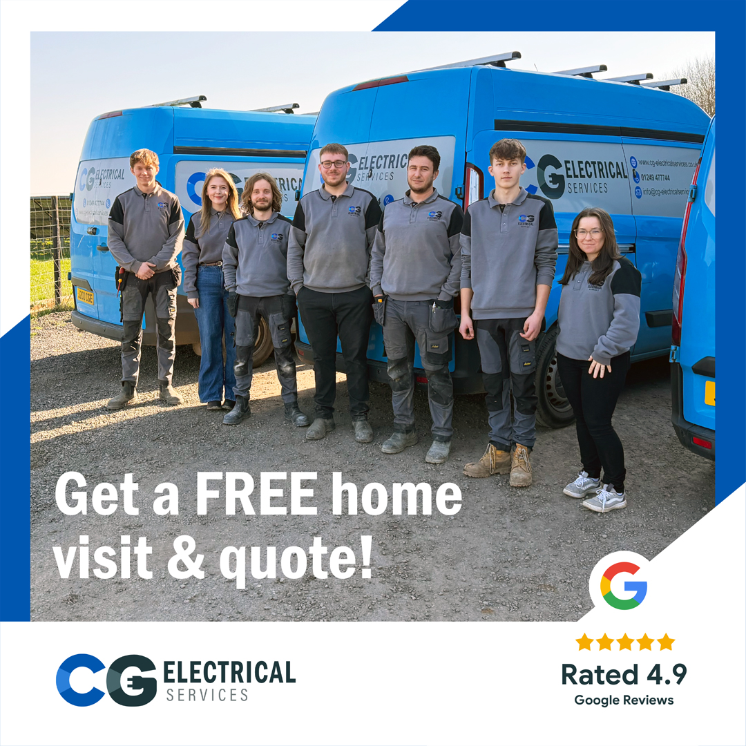 C.G. Electrical Services Facebook ad from May 13, 2026