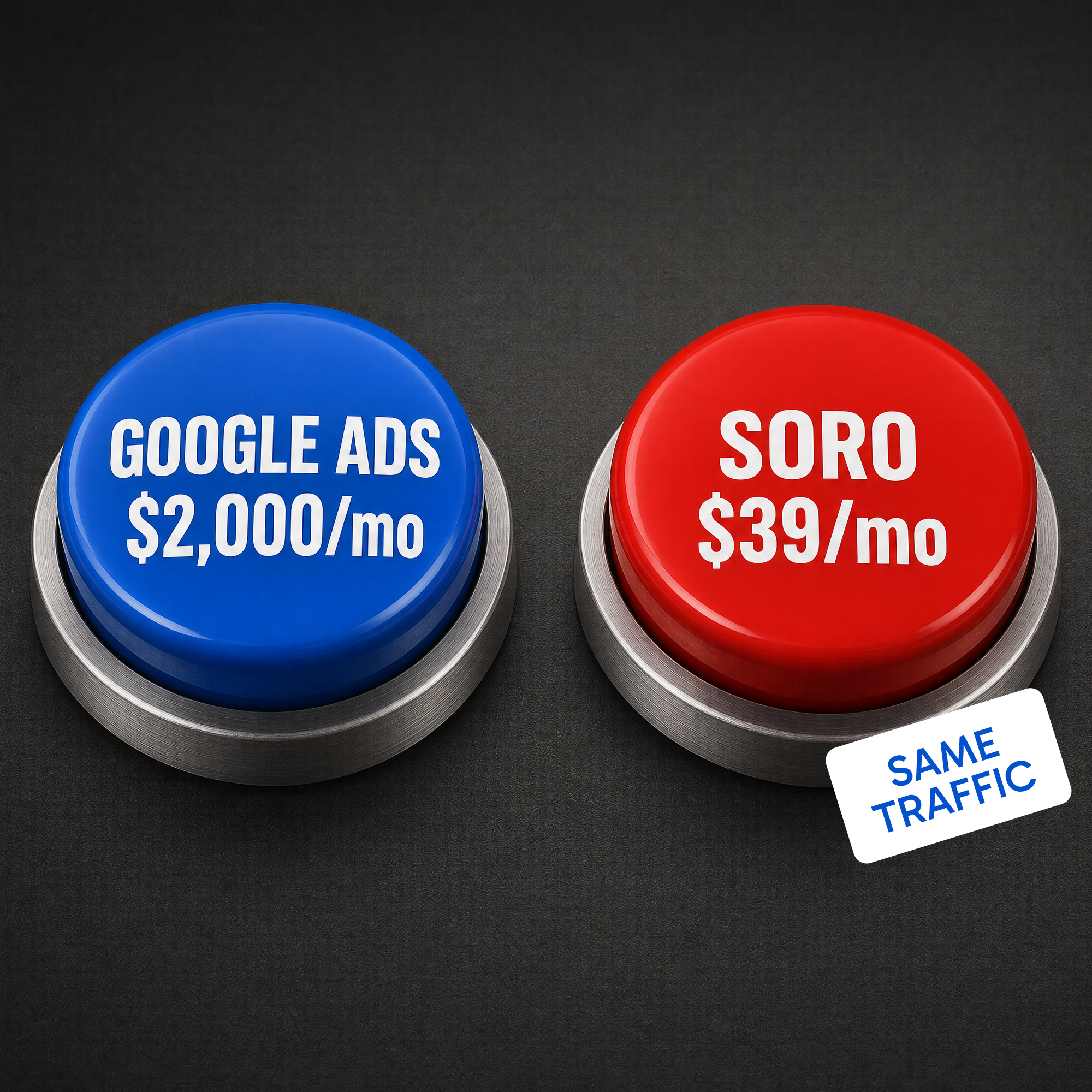 Soro SEO Facebook ad