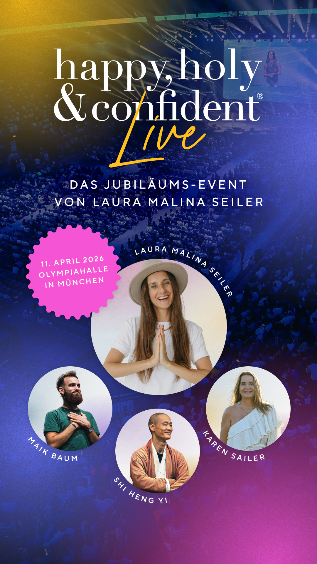 Laura Malina Seiler Facebook ad: 11.04., Dein Date mit deinem Higher Self