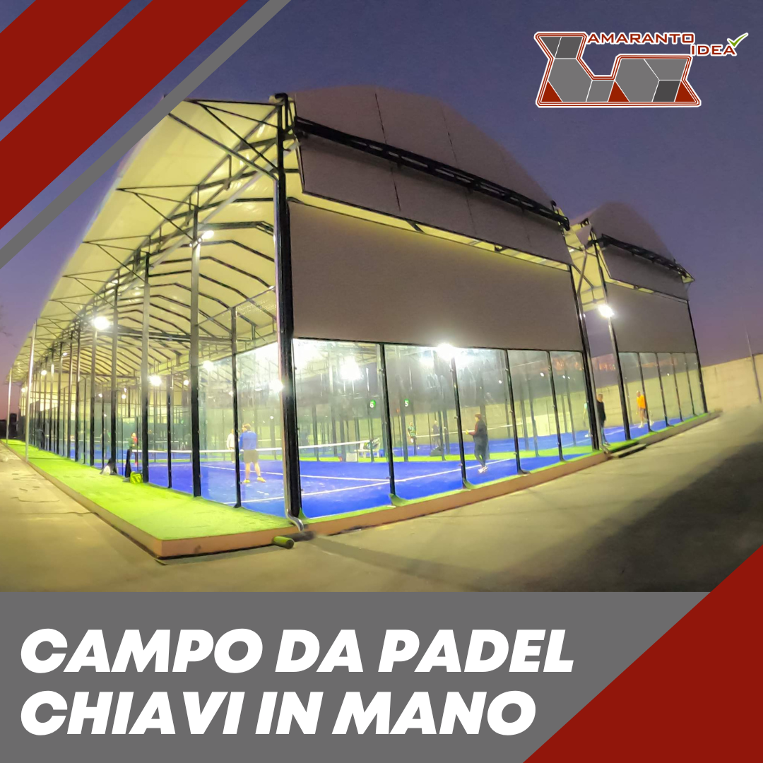 Amarantoidea Facebook ad: Preventivo Campo da Padel