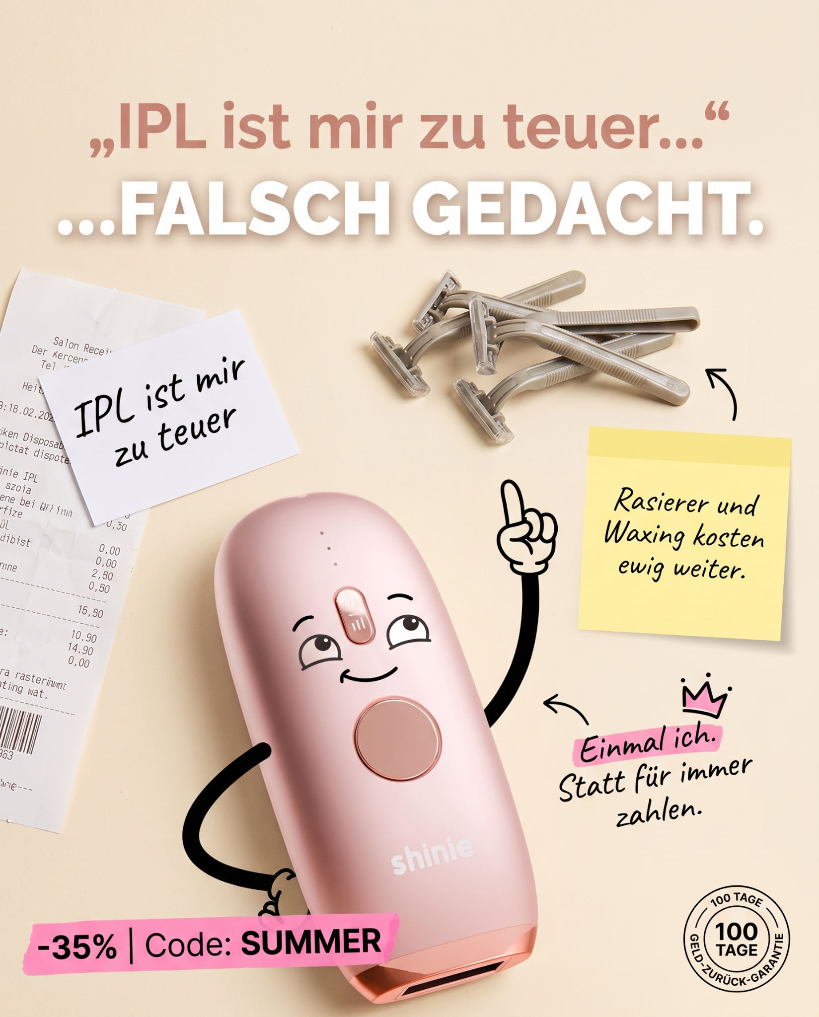shinie.de Facebook ad