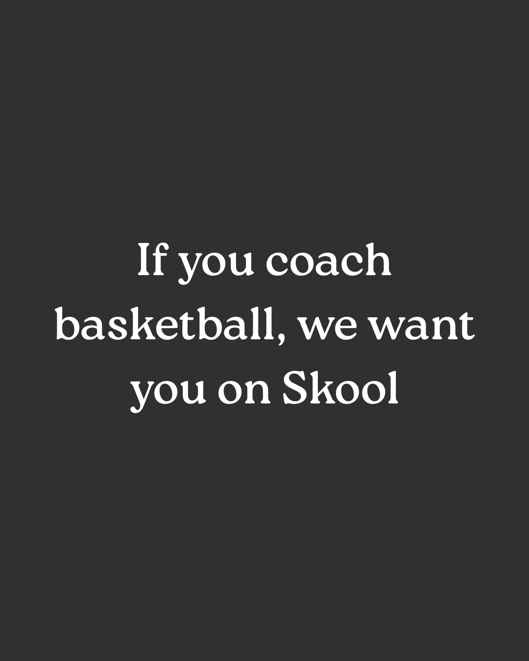 Skool Facebook ad