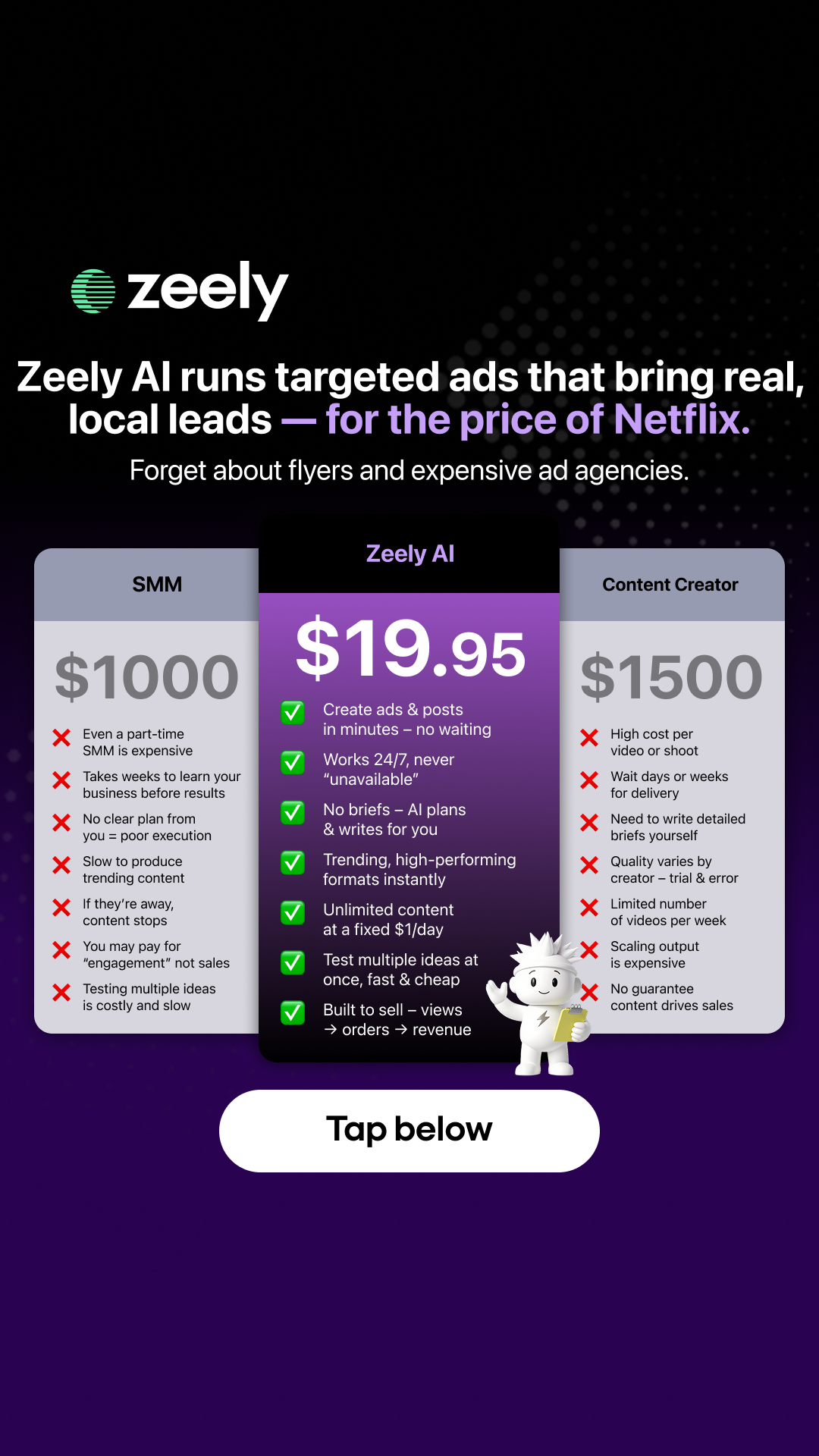 Zeely Facebook ad