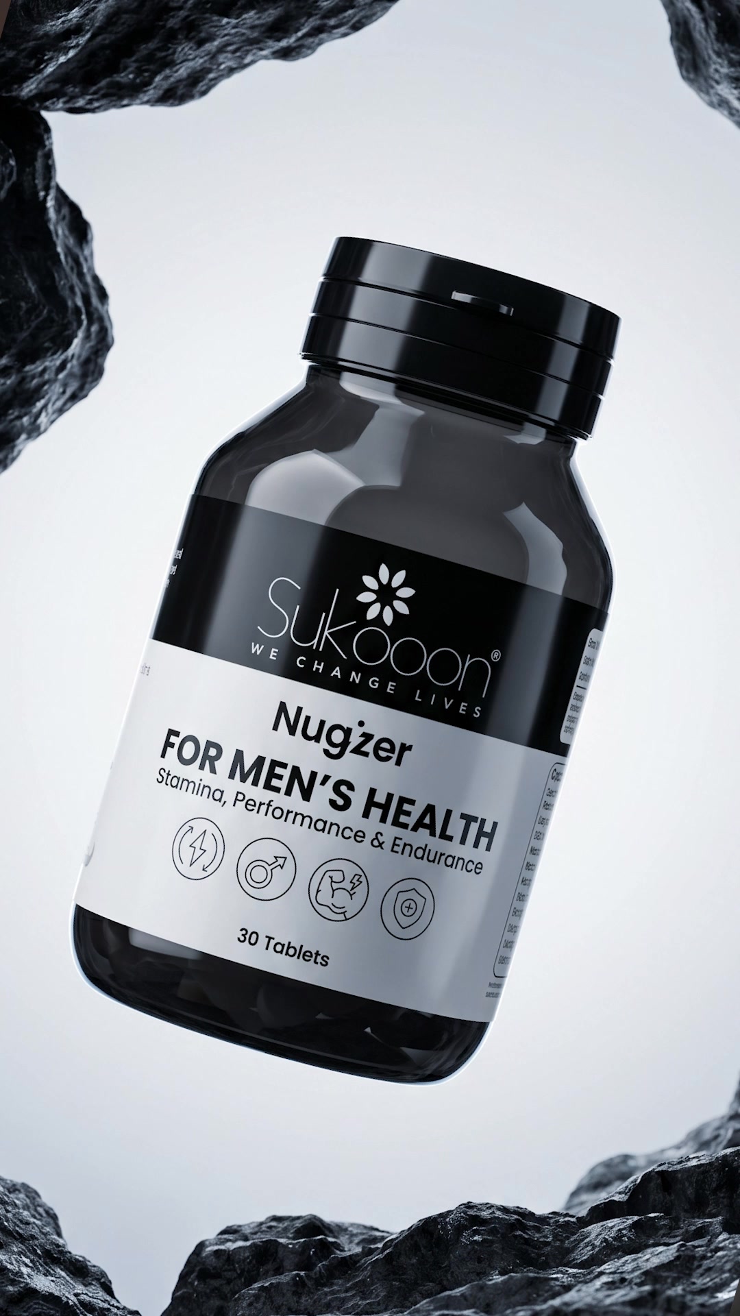 Sukooon Facebook ad: Support Men's Vitality, Every Day