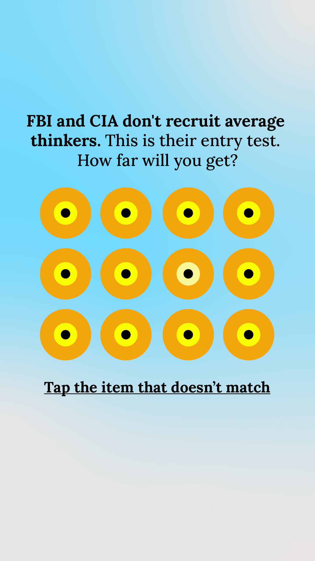 Brain Health Check Facebook ad